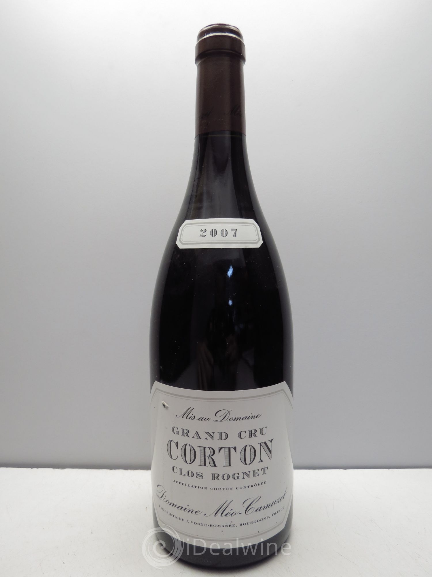 Corton Grand Cru Clos Rognet Méo-Camuzet (Domaine) 2007 - Lot de 1 bouteille - 0