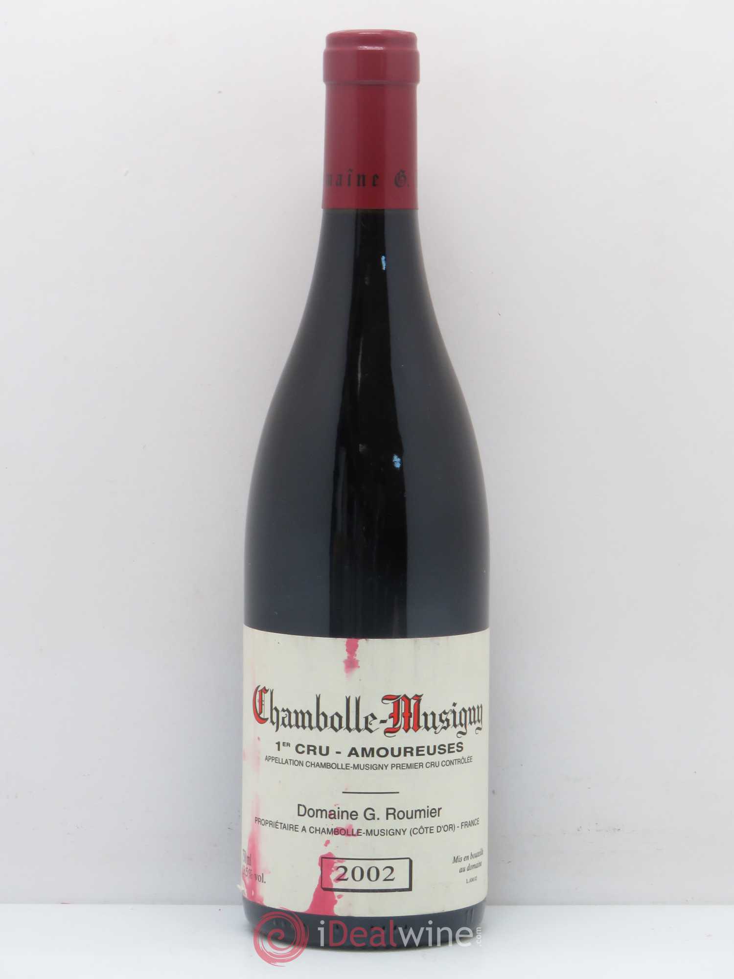 Chambolle-Musigny 1er Cru Les Amoureuses Georges Roumier (Domaine) 2002 - Lot de 1 bouteille - 0
