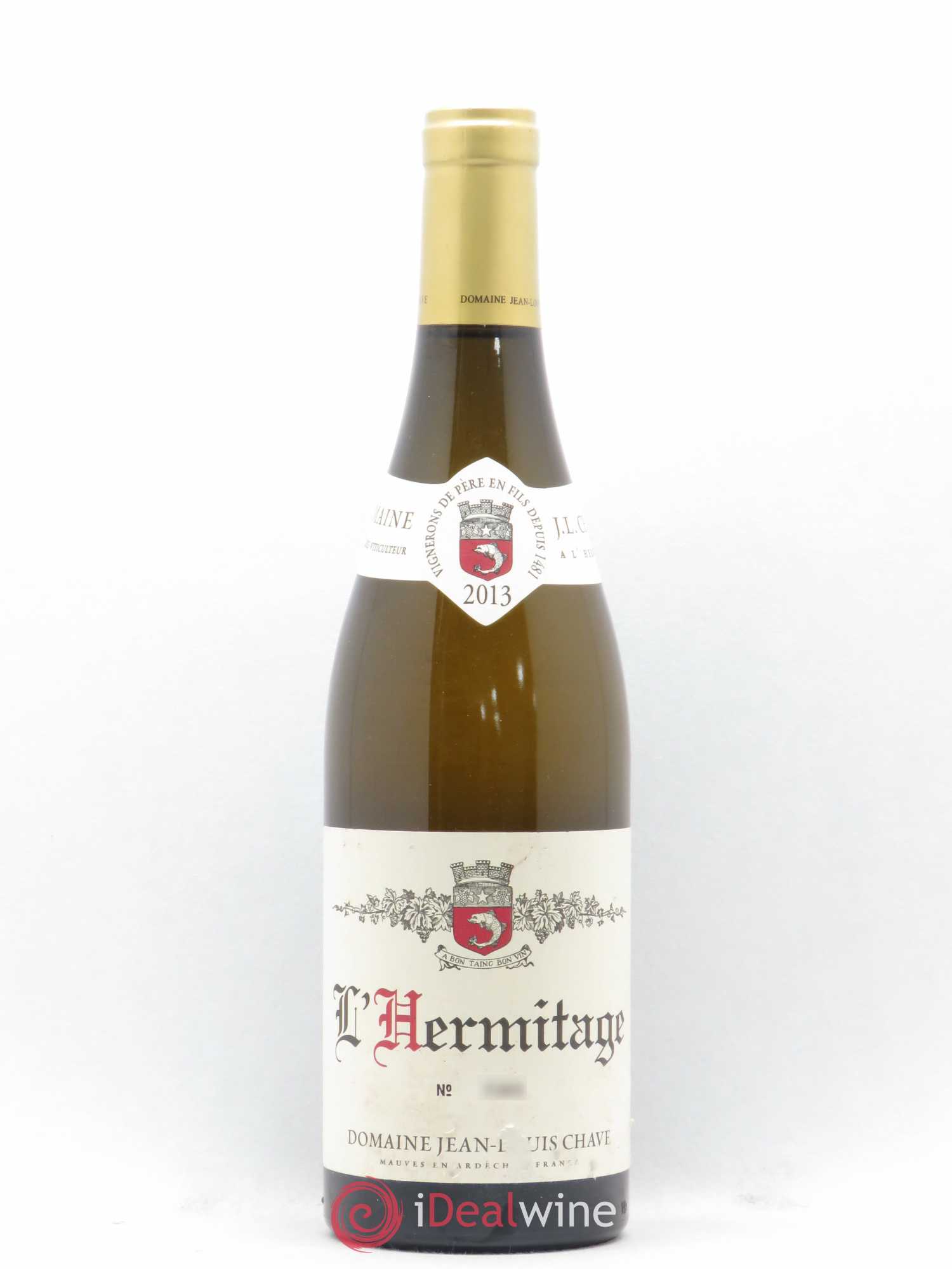 Hermitage Jean-Louis Chave 2013 - Lot de 1 bouteille - 0