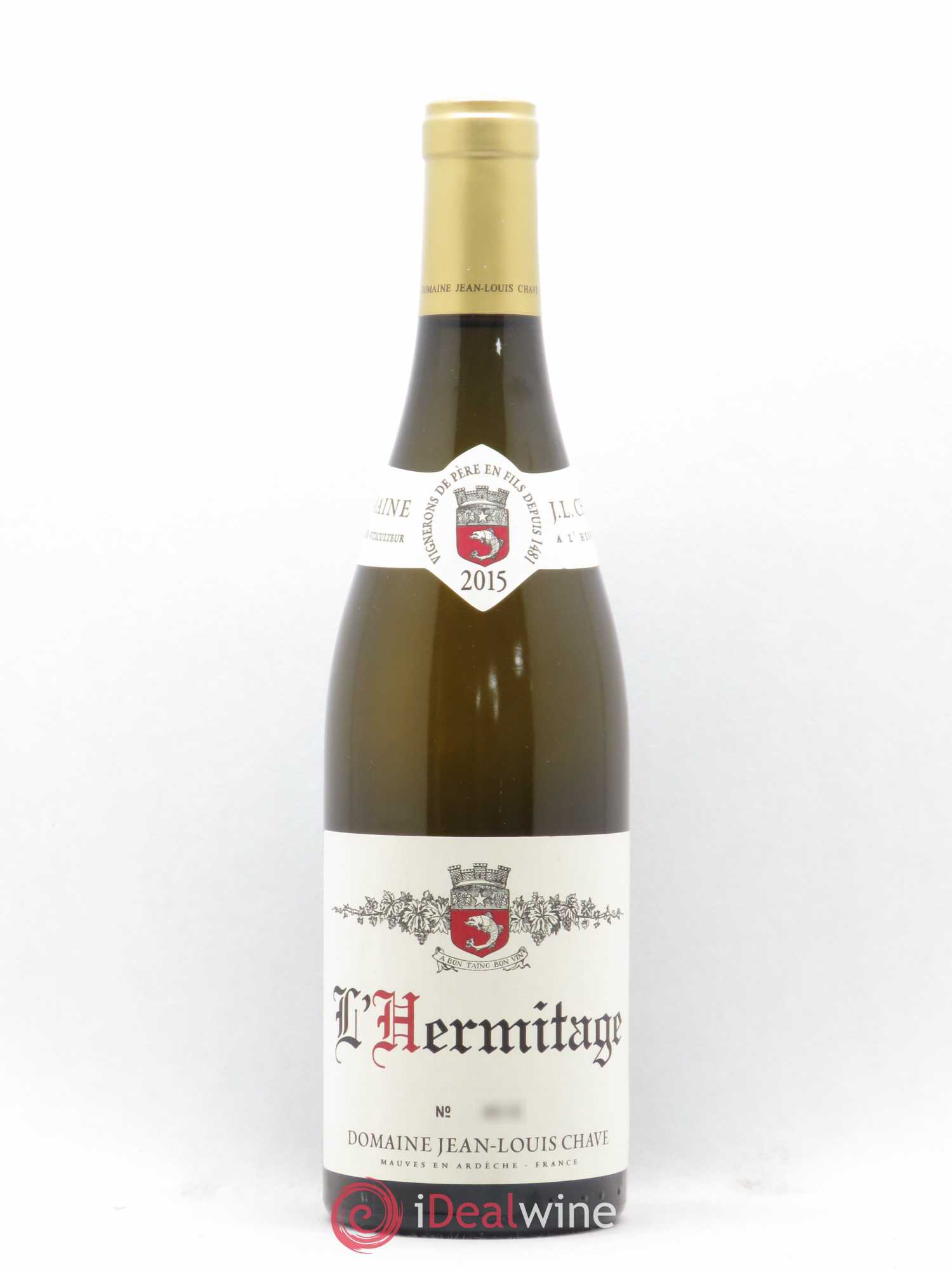 Hermitage Jean-Louis Chave 2015 - Lot de 1 bouteille - 0