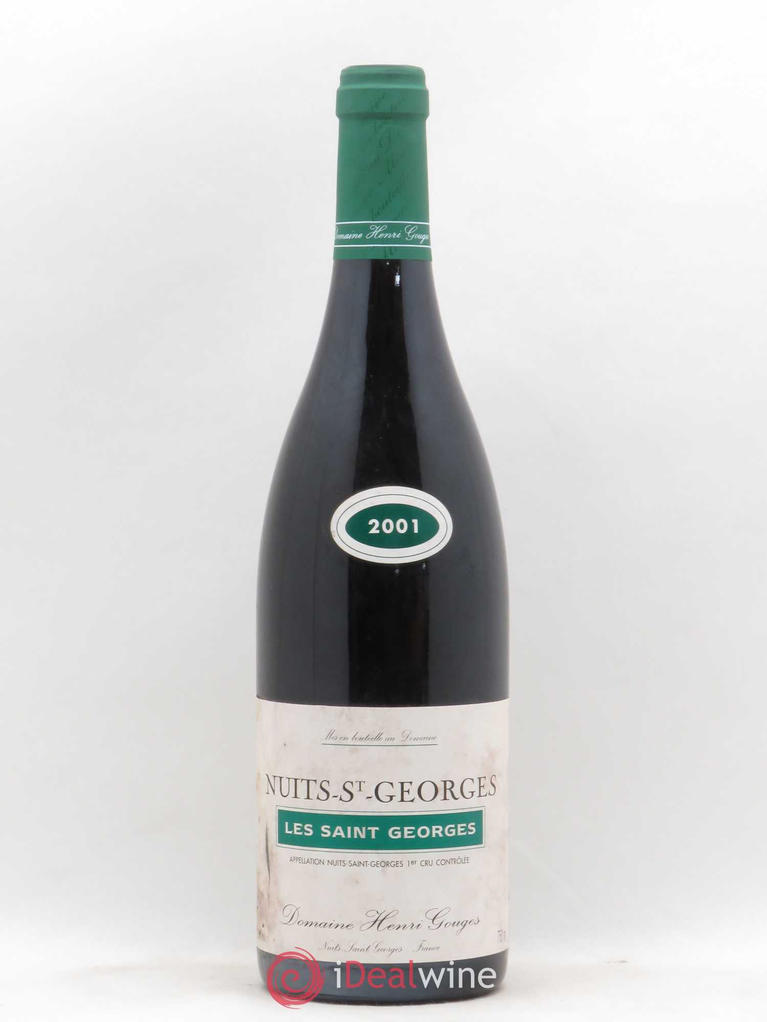 Nuits-Saint-Georges 1er Cru Les Saints Georges Henri Gouges 2001 - Lot de 1 bouteille - 0
