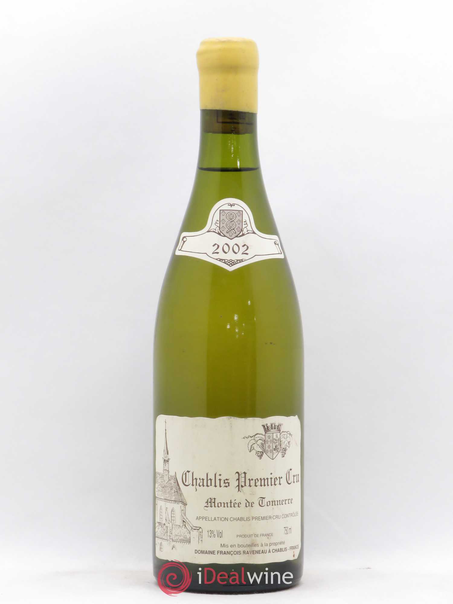 Chablis 1er Cru Montée de Tonnerre Raveneau (Domaine) 2002 - Lot de 1 bouteille - 0
