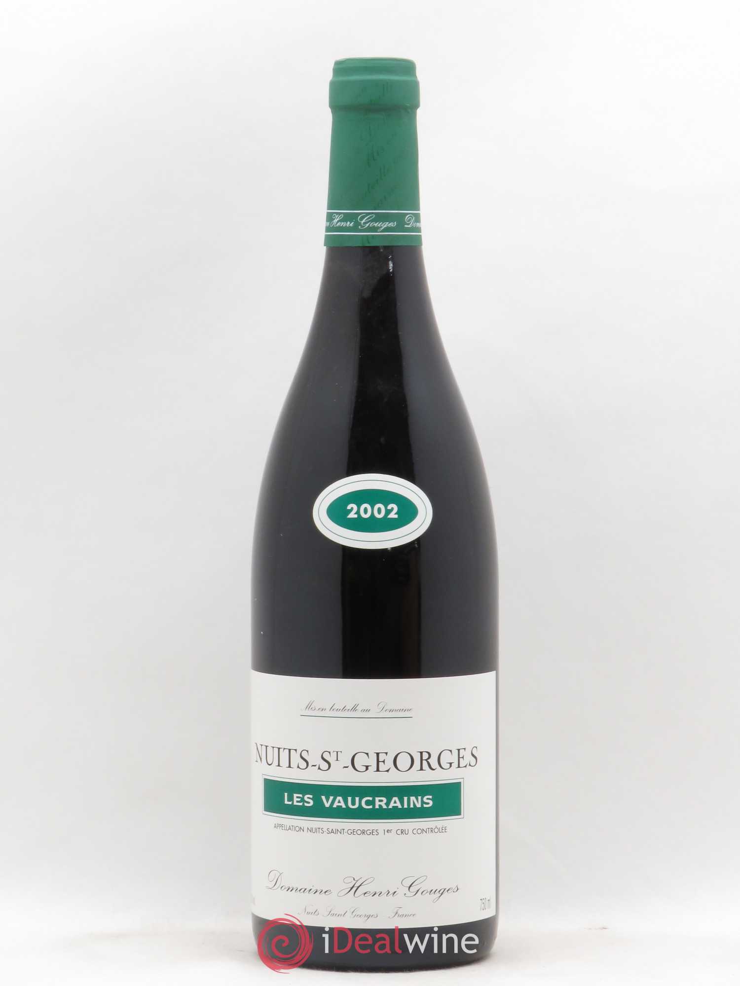 Nuits-Saint-Georges 1er Cru Les Vaucrains Henri Gouges 2002 - Posten von 1 Flasche - 0