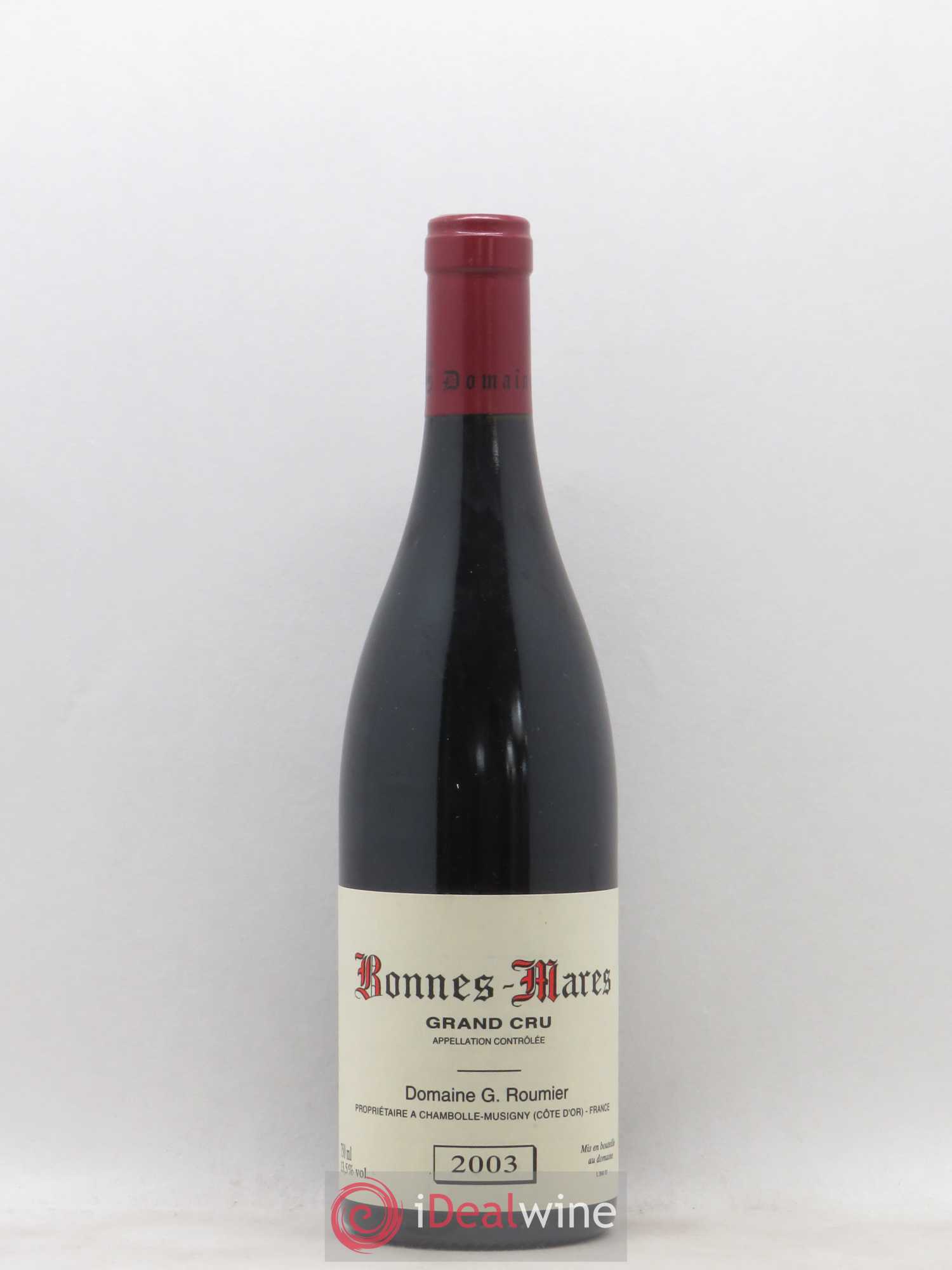 Bonnes-Mares Grand Cru Georges Roumier (Domaine) 2003 - Lot de 1 bouteille - 0