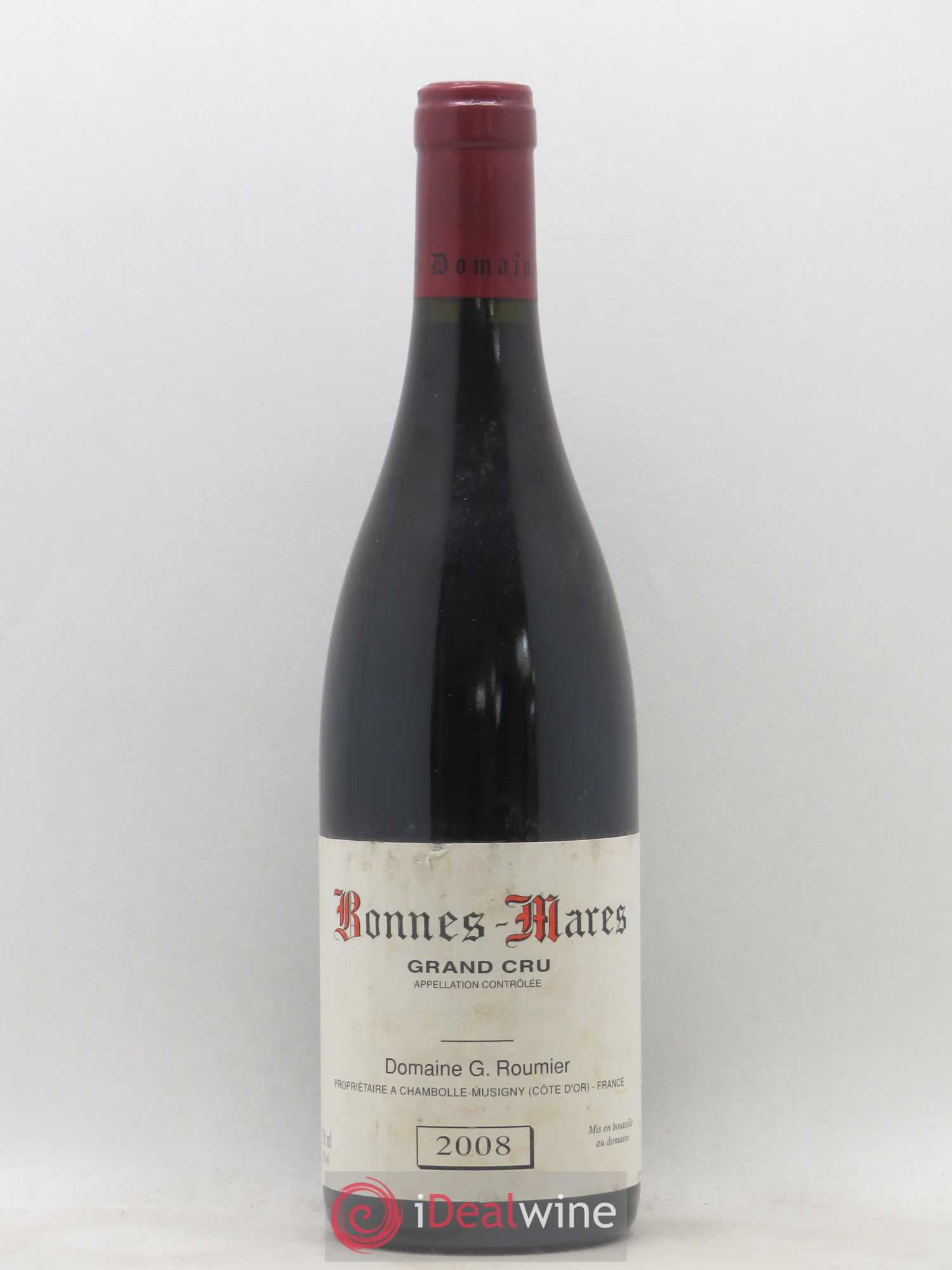 Bonnes-Mares Grand Cru Georges Roumier (Domaine) 2008 - Lot de 1 bouteille - 0