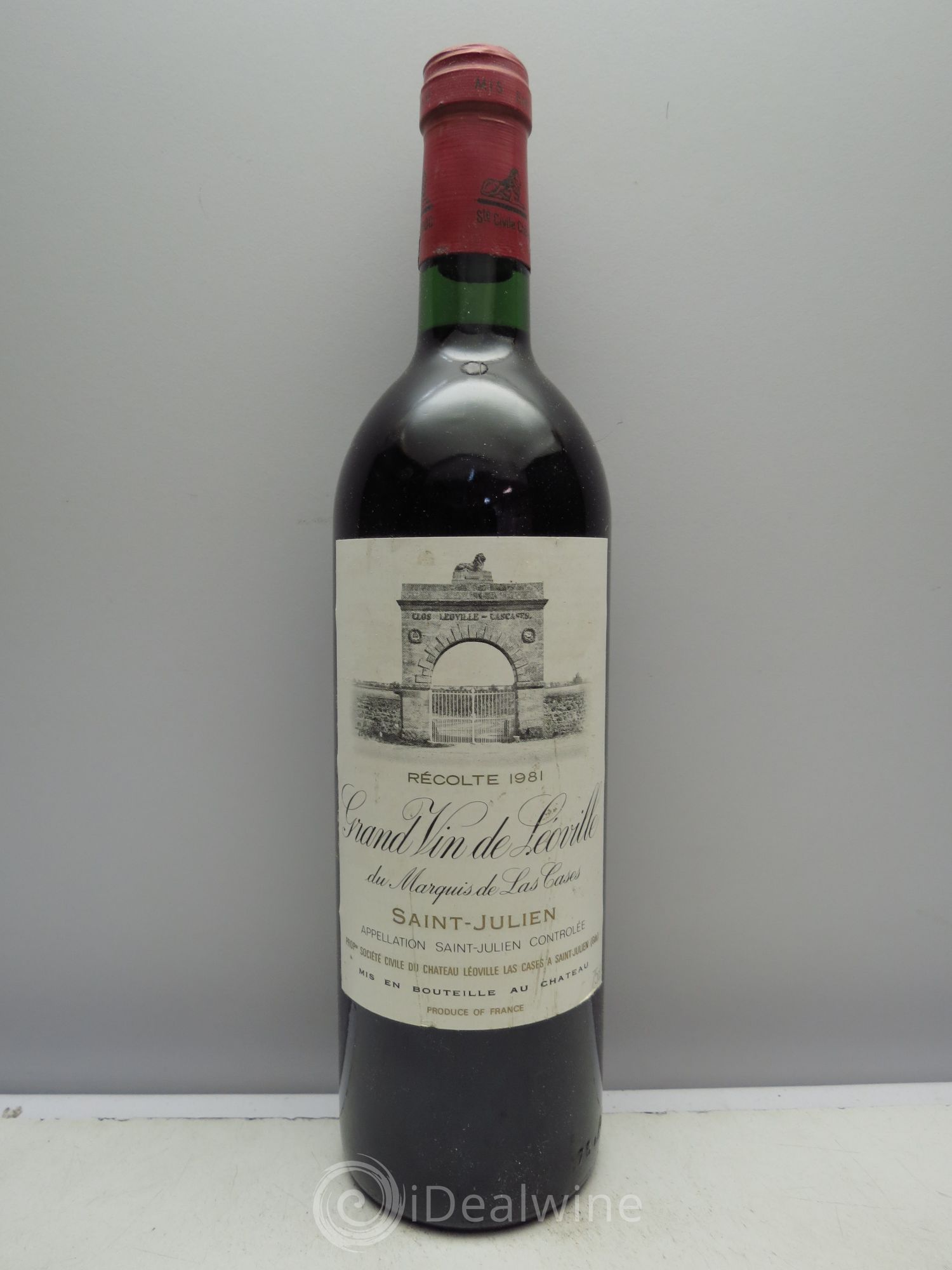 Château Léoville Las Cases 2ème Grand Cru Classé 1981 - Lot de 1 bouteille - 0