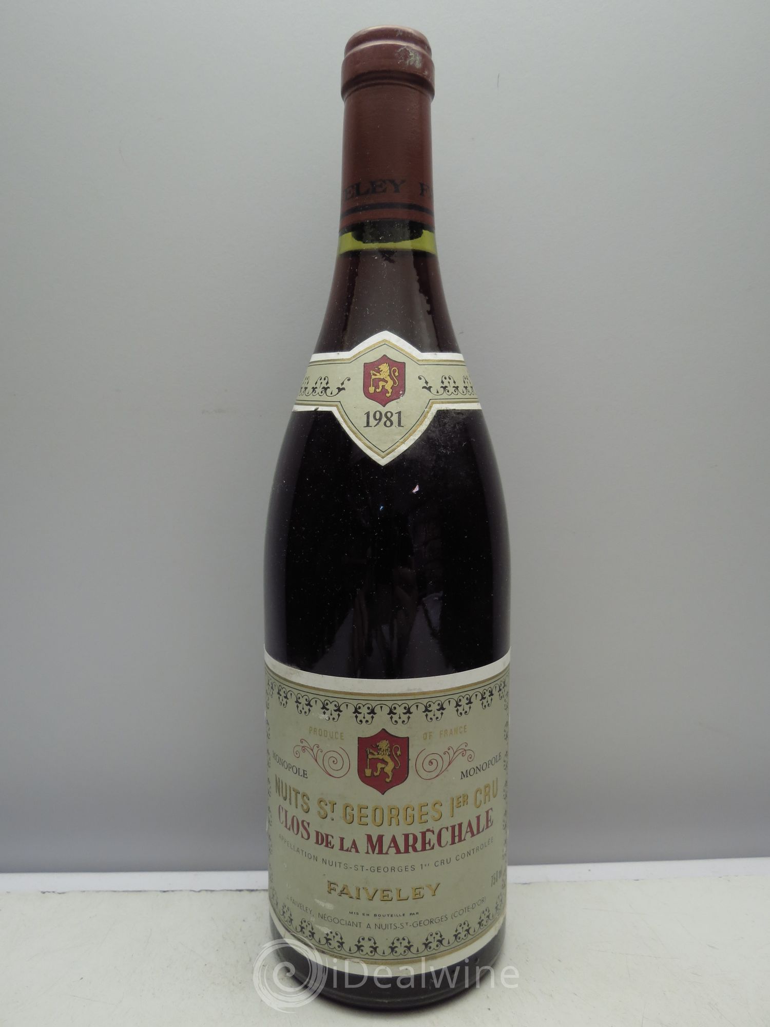 Nuits-Saint-Georges 1er Cru Clos de La Maréchale Jacques-Frédéric Mugnier 1981 - Lot de 1 bouteille - 0
