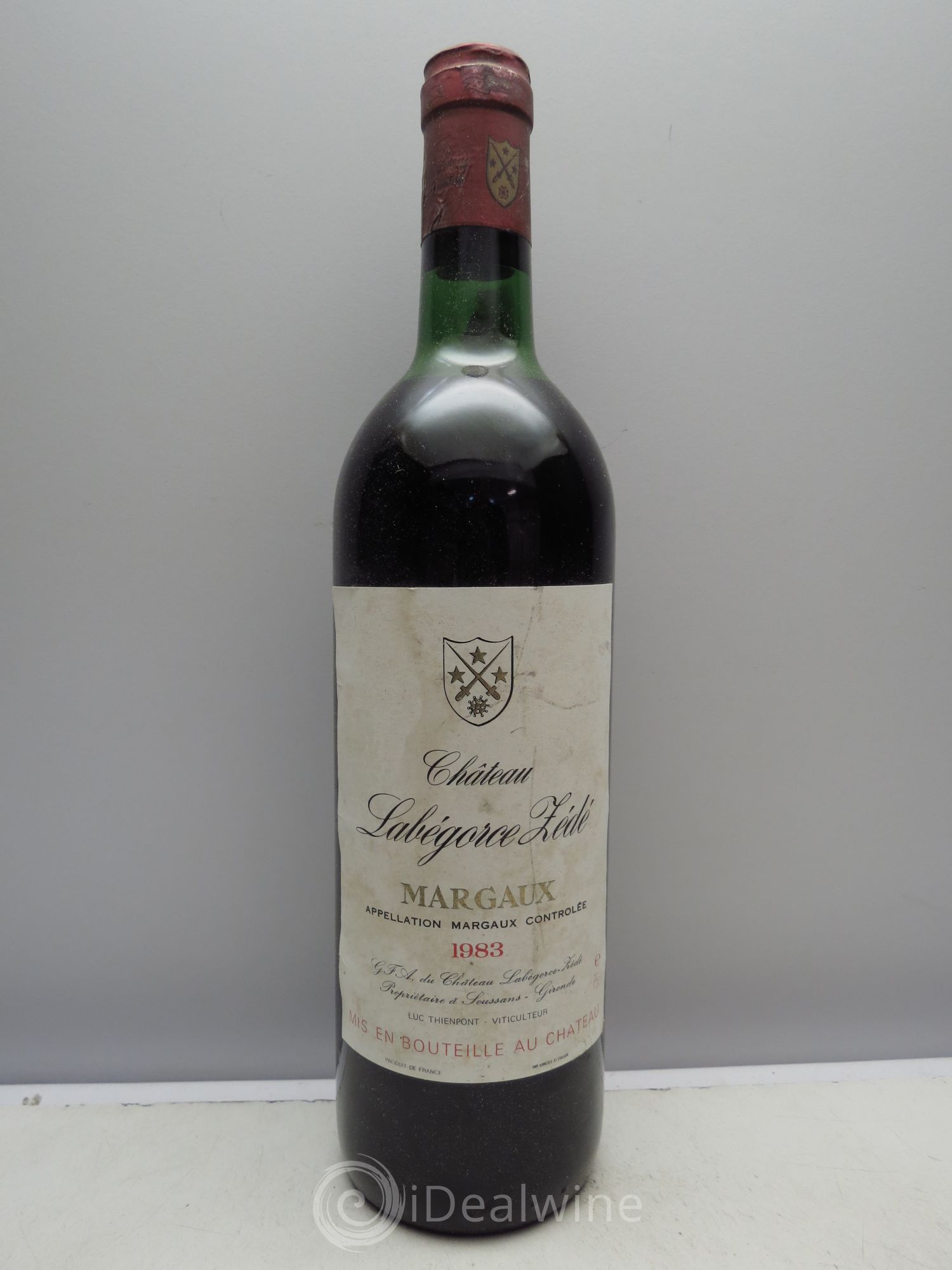 Château Labegorce Zédé Cru Bourgeois 1983 - Lot de 12 bouteilles - 0