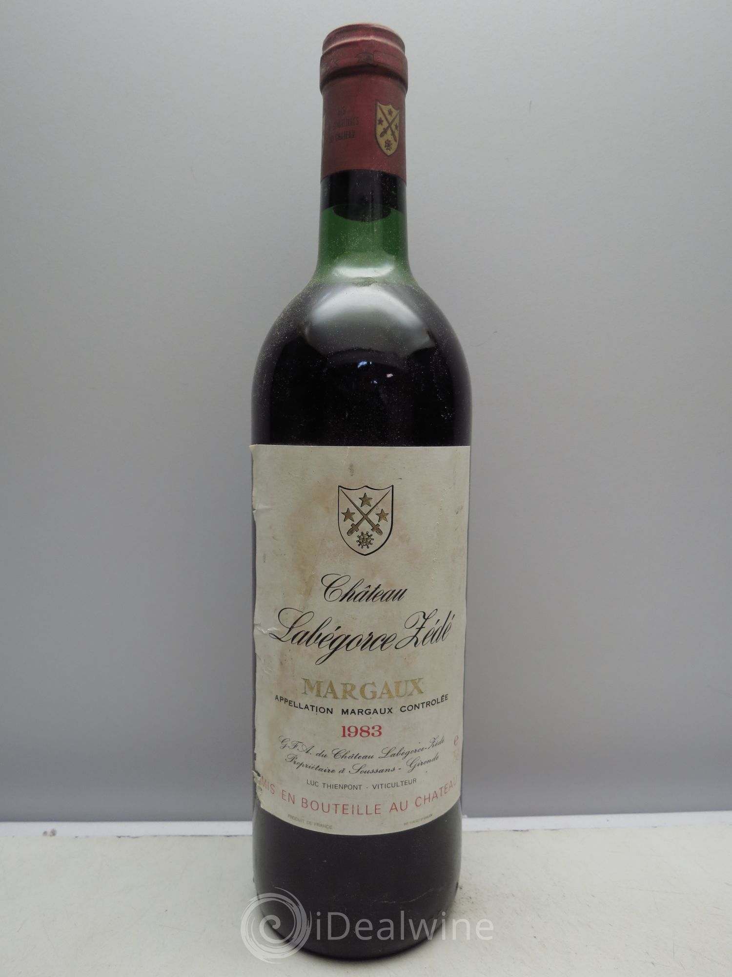 Château Labegorce Zédé Cru Bourgeois 1983 - Lot de 6 bouteilles - 0