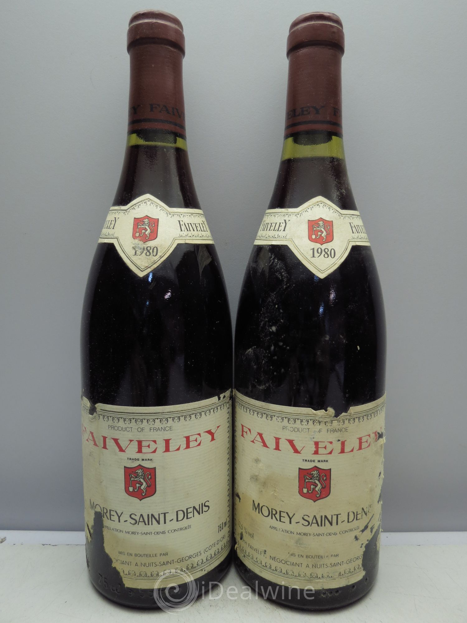 Morey-Saint-Denis 1980 - Lot de 2 bouteilles - 0