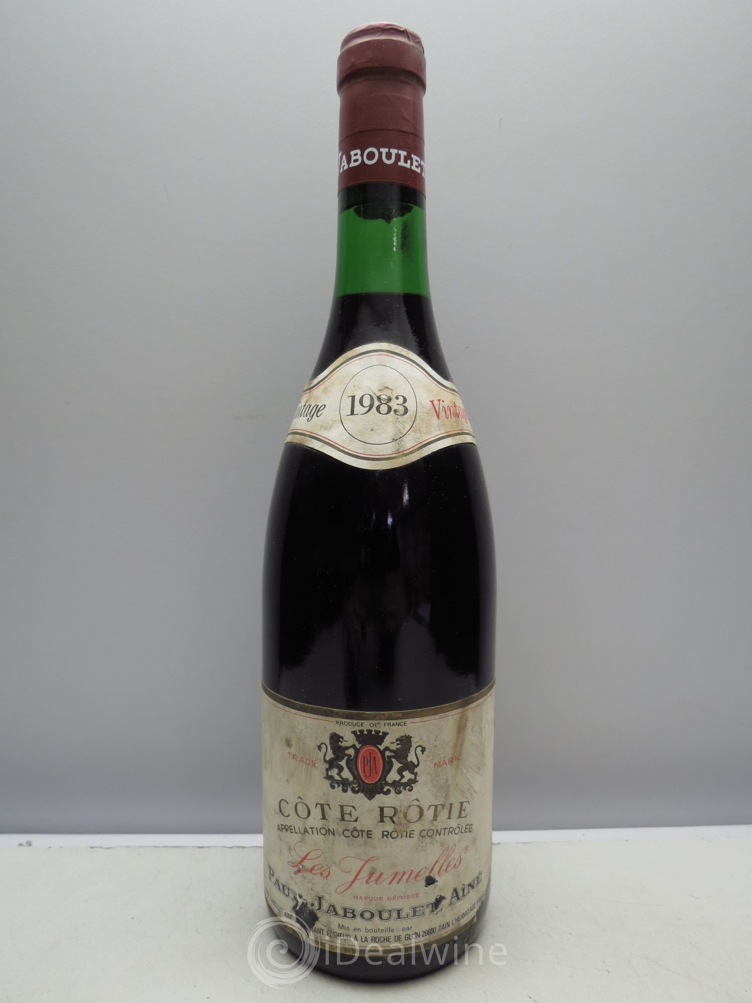 Côte-Rôtie Les Jumelles Paul Jaboulet Ainé 1983 - Lot de 1 bouteille - 0