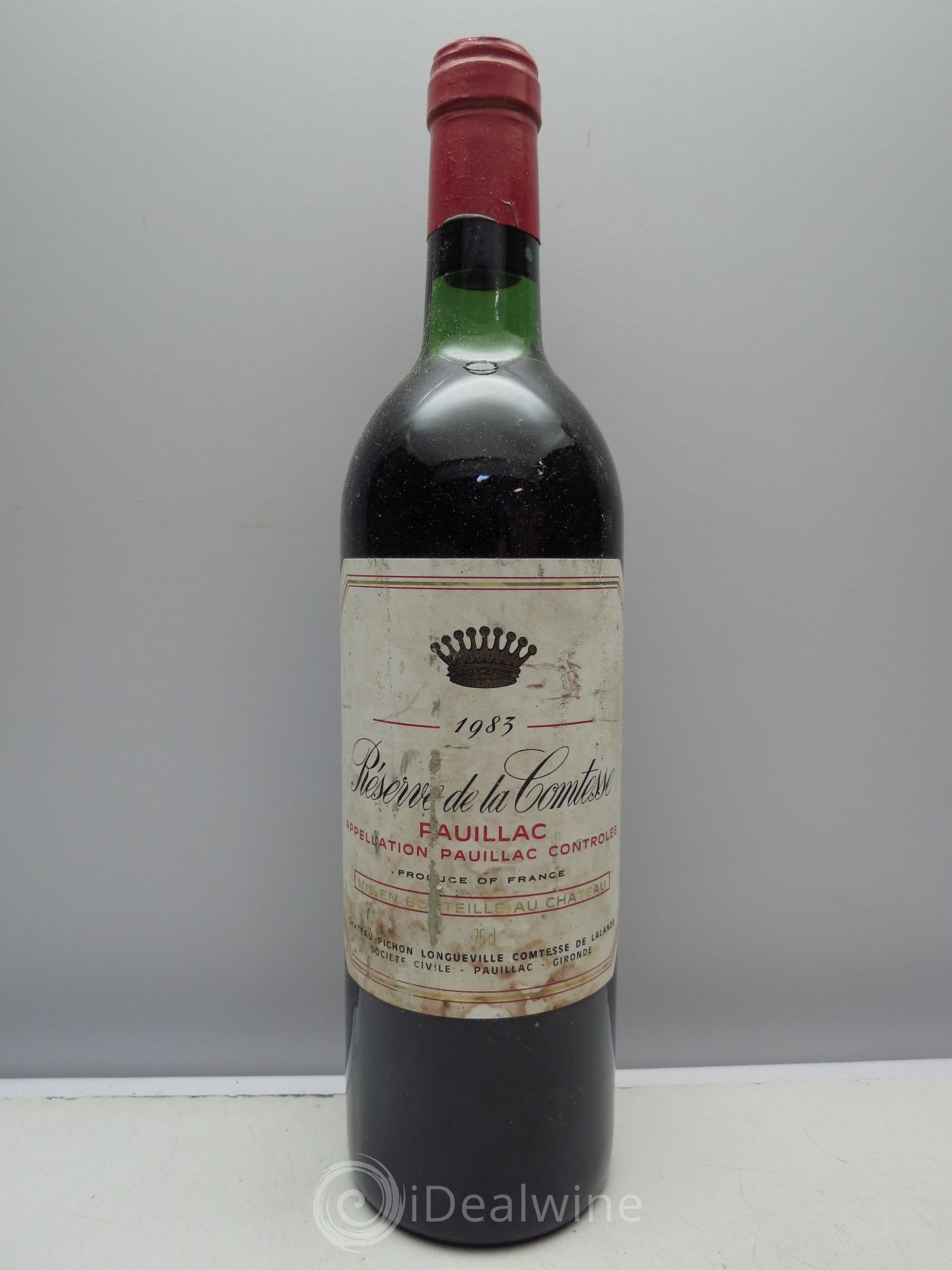 Réserve de la Comtesse Second Vin 1983 - Lot de 6 bouteilles - 0