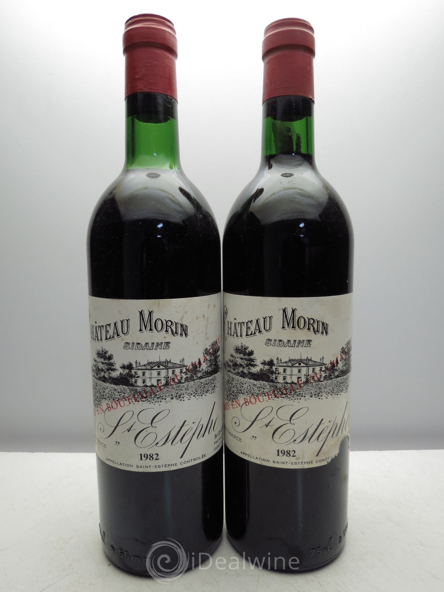 Château Saint-Estèphe Château Morin 1982 - Posten von 2 Flaschen - 0