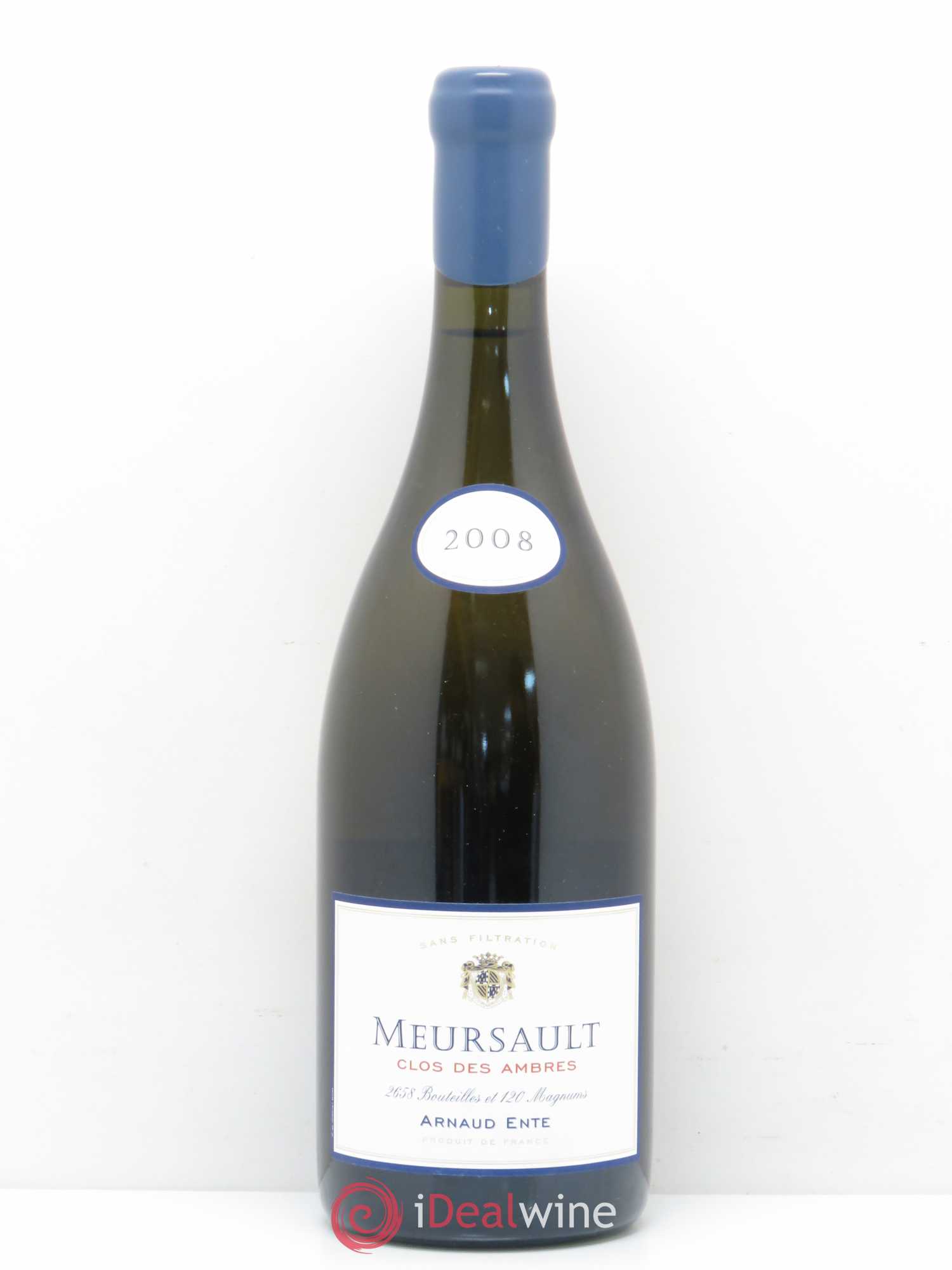 Meursault Clos des Ambres Arnaud Ente 2008 - Lot de 1 bouteille - 0