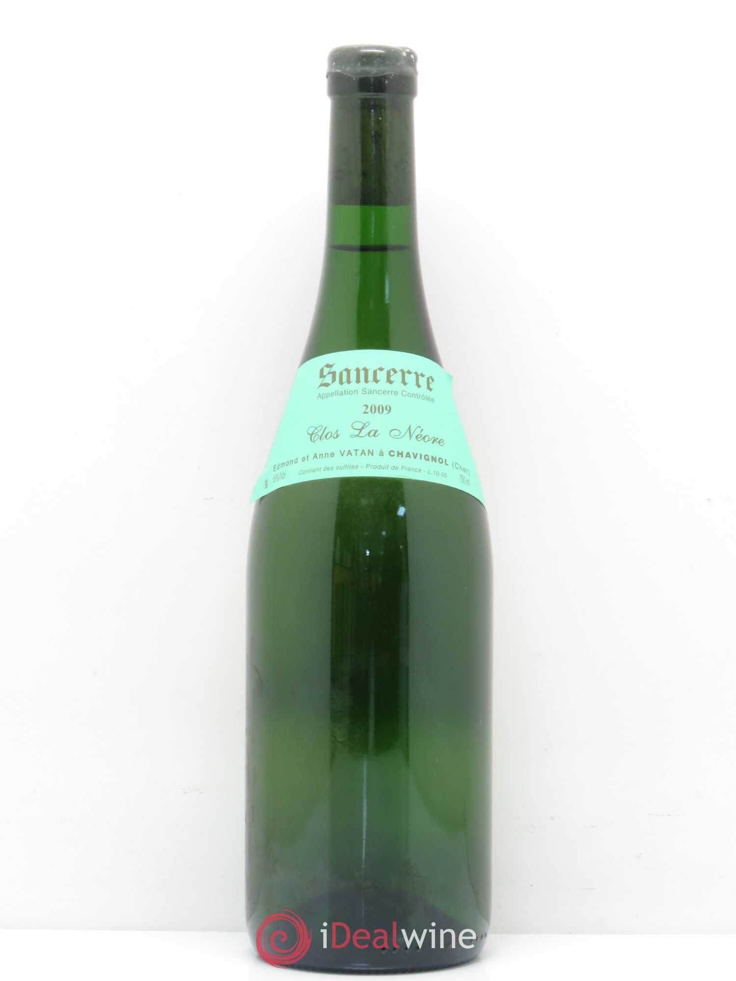 Sancerre Clos la Neore Edmond Vatan 2009 - Lot de 1 bouteille - 0