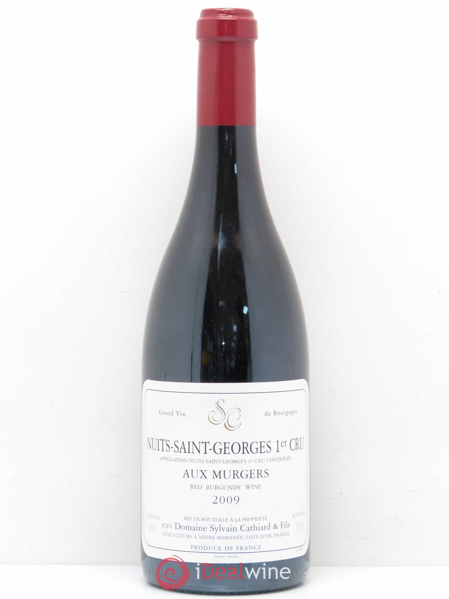 Nuits-Saint-Georges 1er Cru Aux Murgers Sylvain Cathiard & Fils 2009 - Lot de 1 bouteille - 0