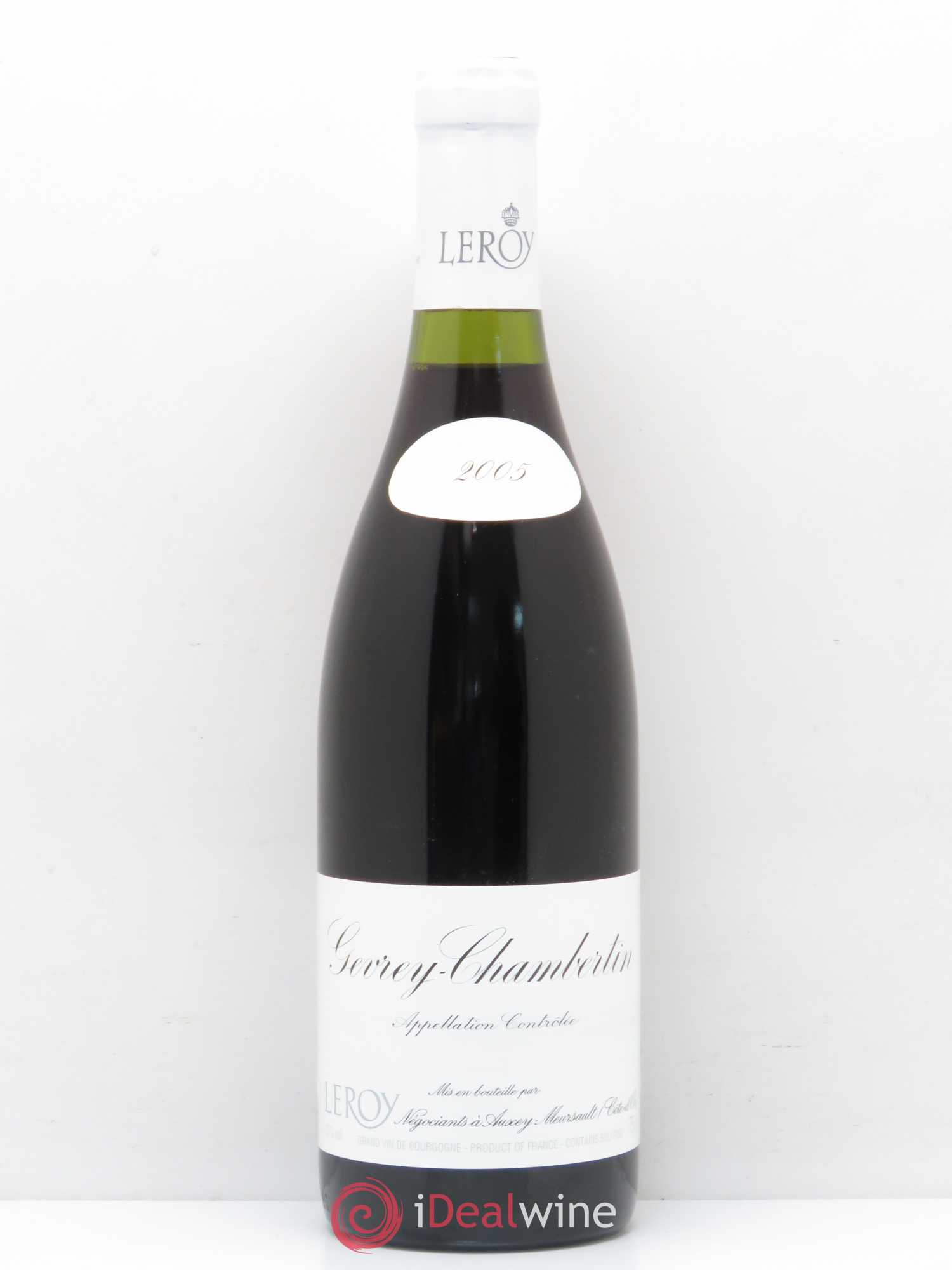 Gevrey-Chambertin Leroy SA 2005 - Lot de 1 bouteille - 0