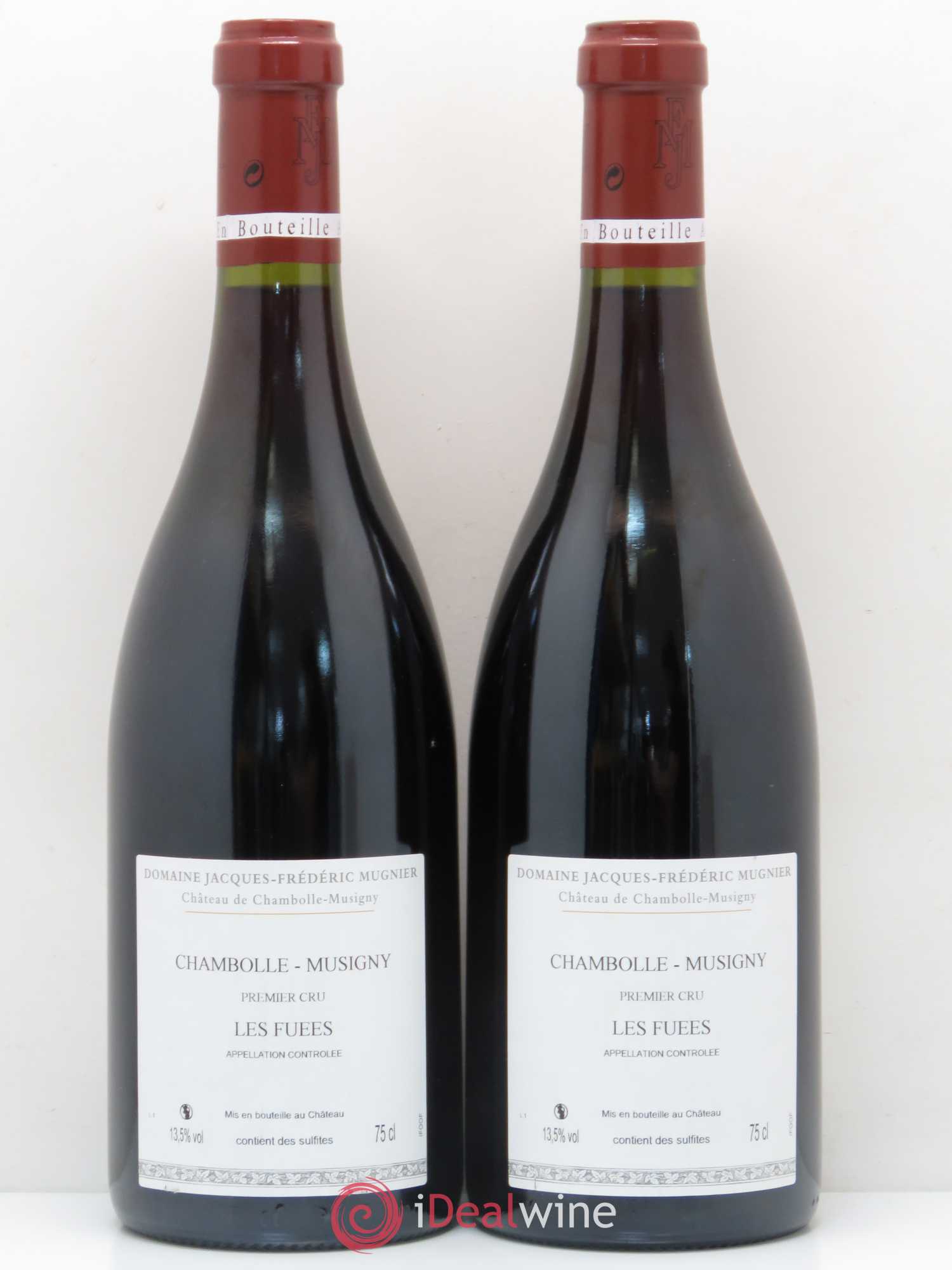 Chambolle-Musigny 1er Cru Les Fuées Jacques-Frédéric Mugnier 2009 - Lot de 2 bouteilles - 1