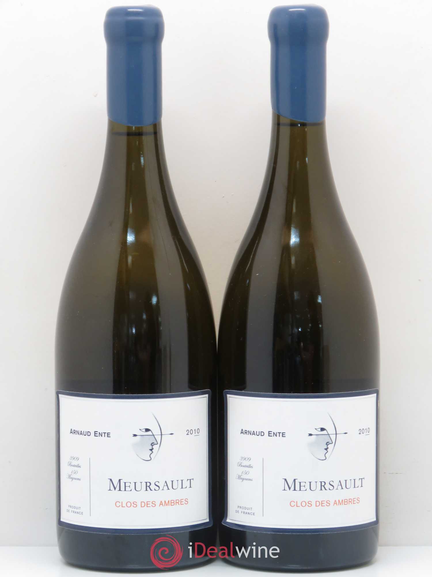 Meursault Clos des Ambres Arnaud Ente 2010 - Lot de 2 bouteilles - 0