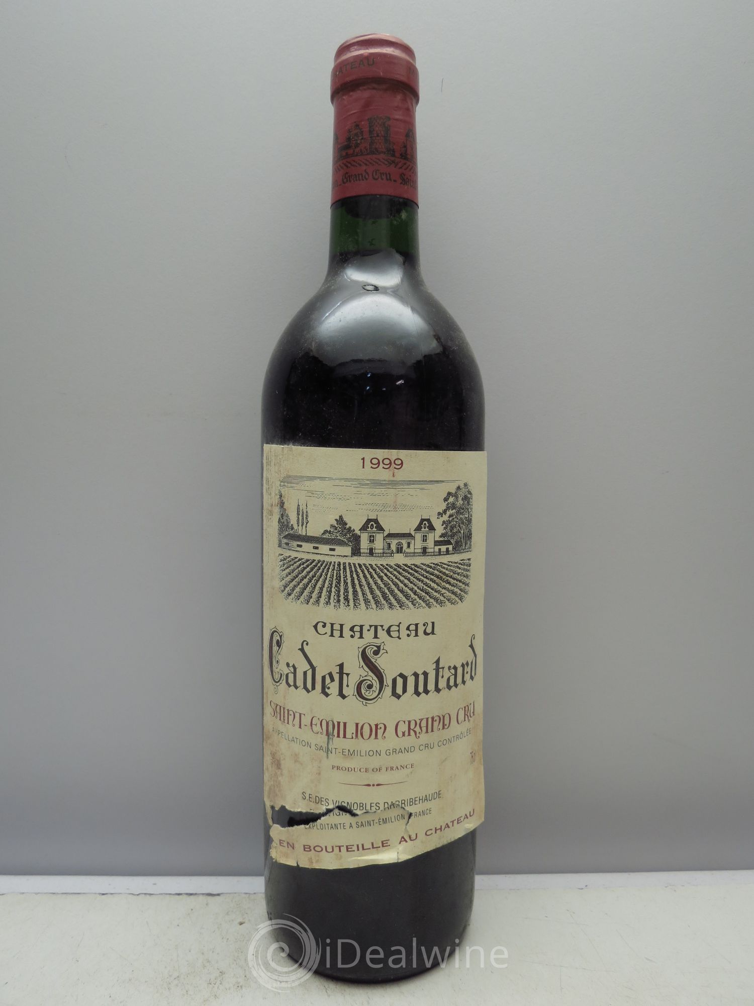 Saint-Émilion Château Cadet Soutard 1999 - Posten von 1 Flasche - 0