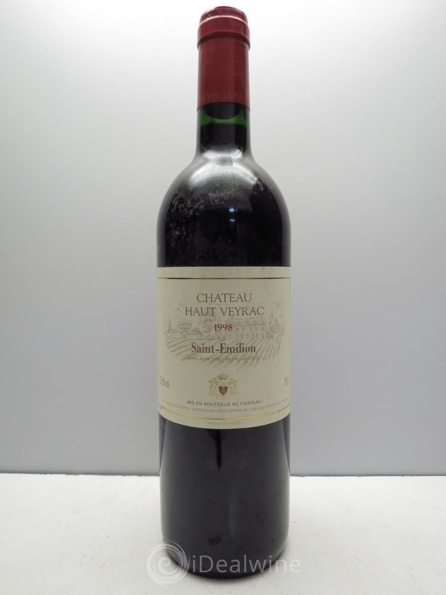 Saint-Émilion Château Haut Veyrac 1998 - Posten von 1 Flasche - 0