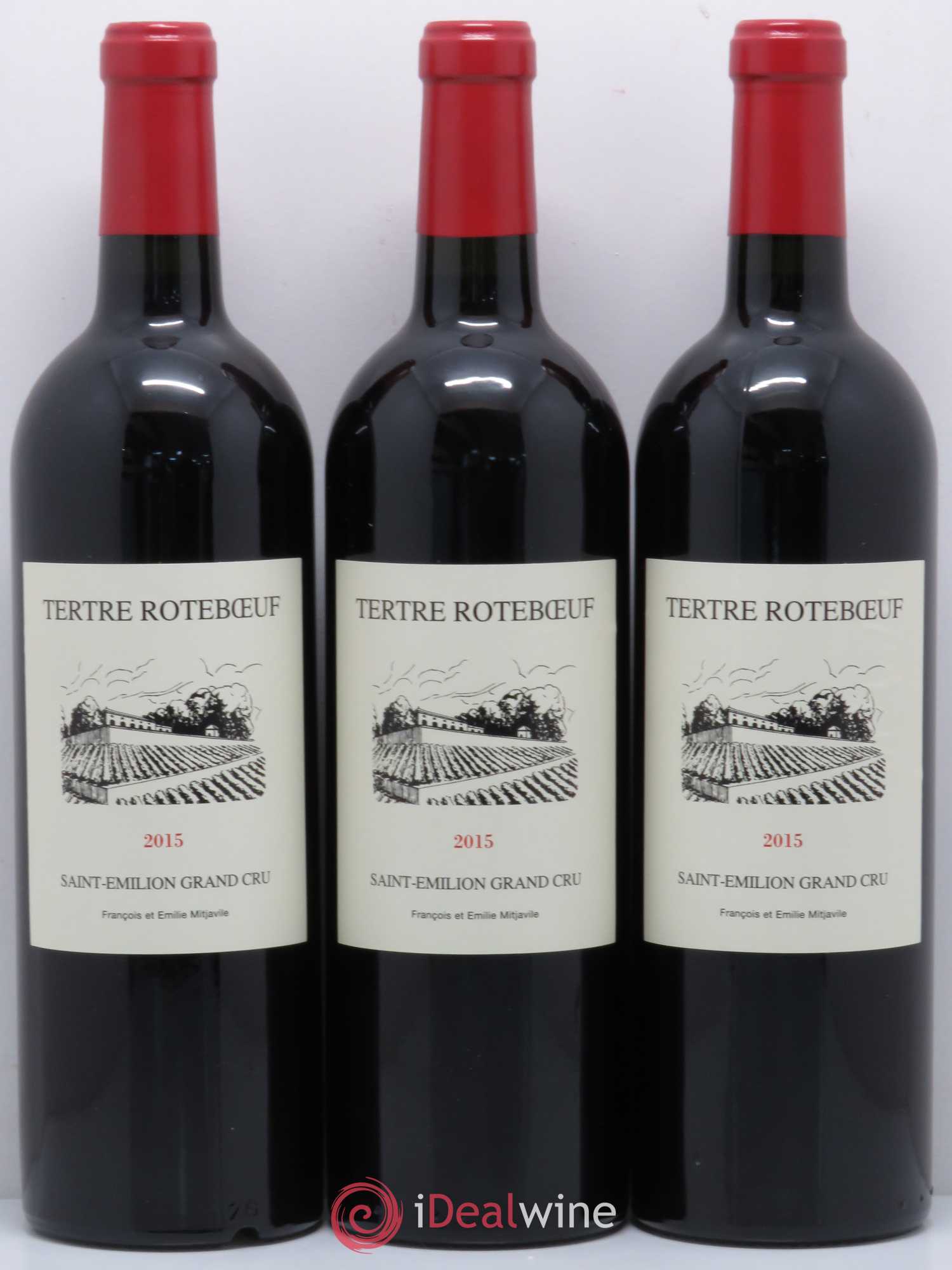 Château Tertre Roteboeuf 2015 - Lot de 12 bouteilles - 1