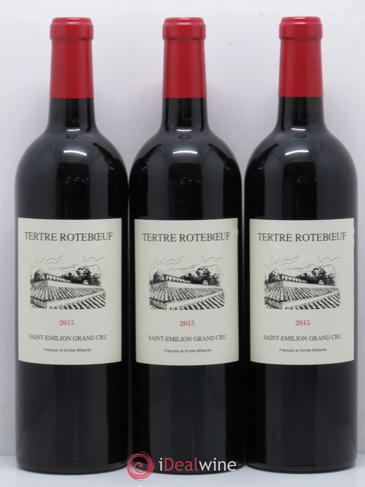 Château Tertre Roteboeuf 2015 - Lot de 3 bouteilles - 0