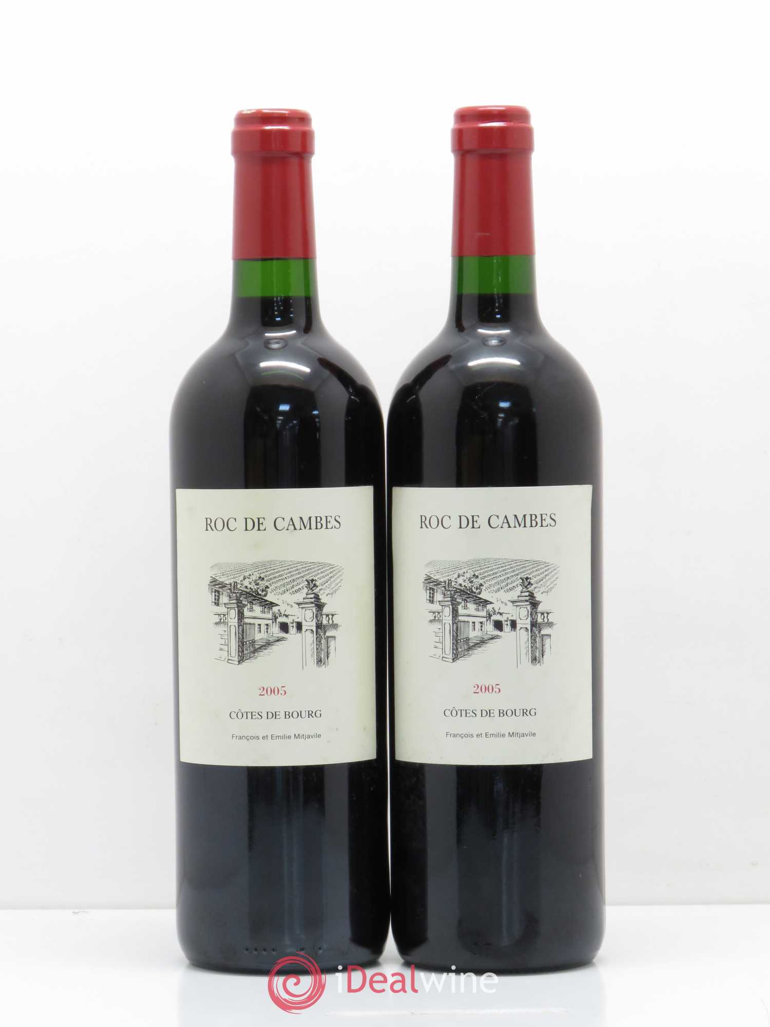 Roc de Cambes 2005 - Posten von 2 Flaschen - 0