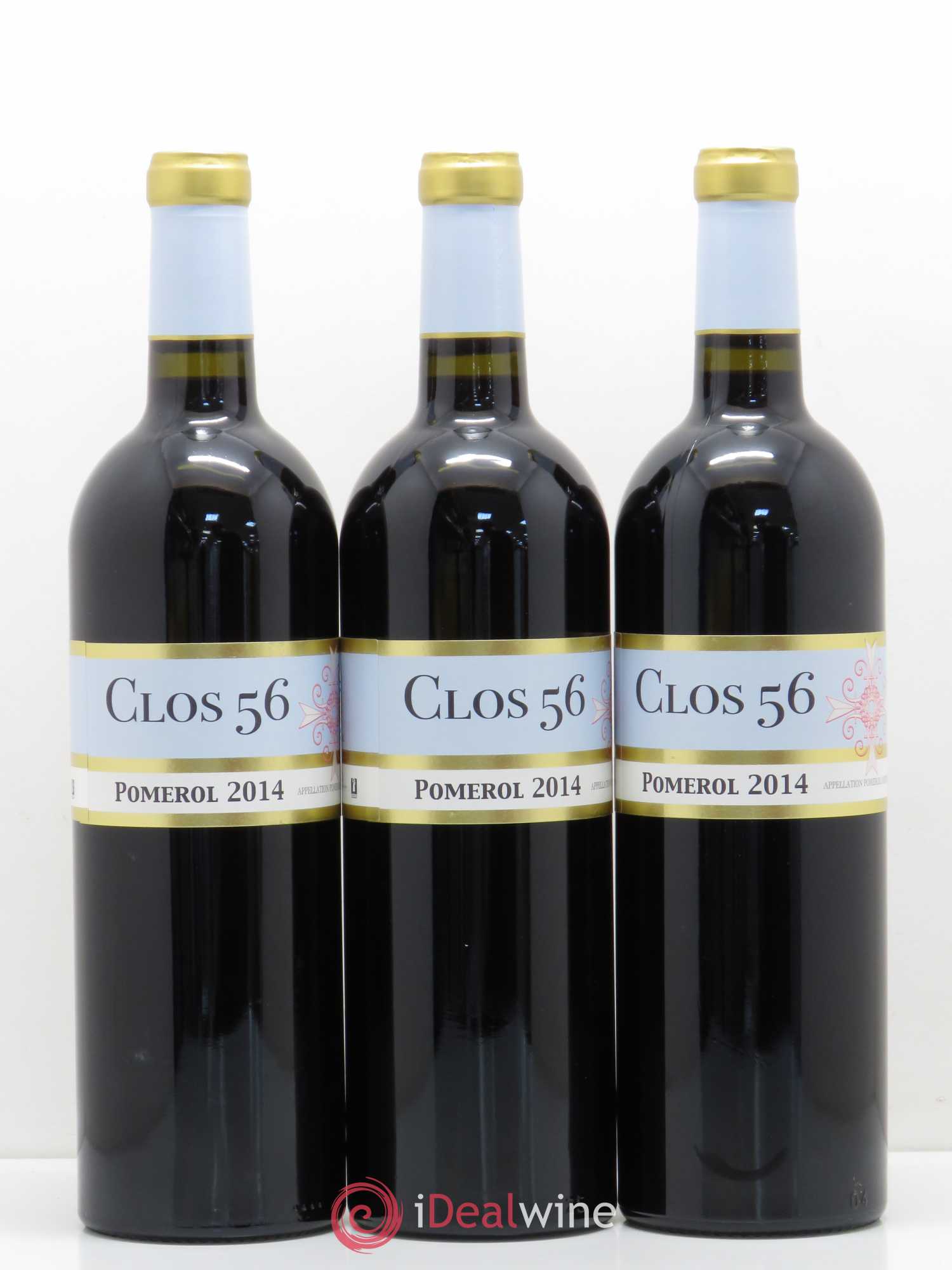 Pomerol Clos 56 2014 - Lot de 6 bouteilles - 2