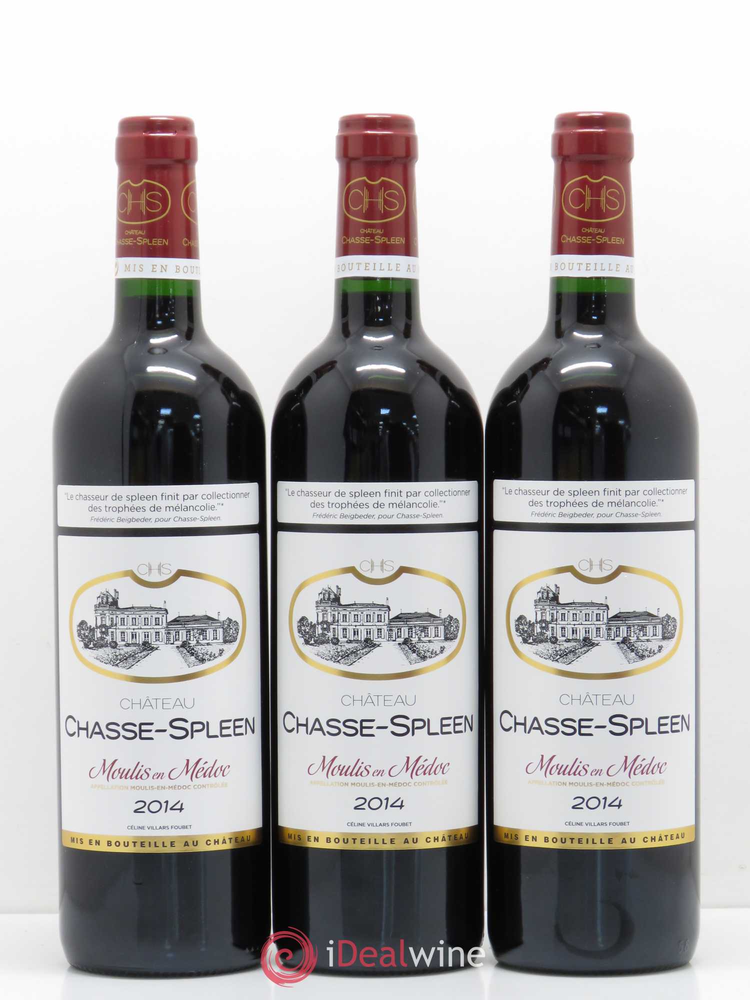 Château Chasse Spleen 2014 - Lot de 6 bouteilles - 1
