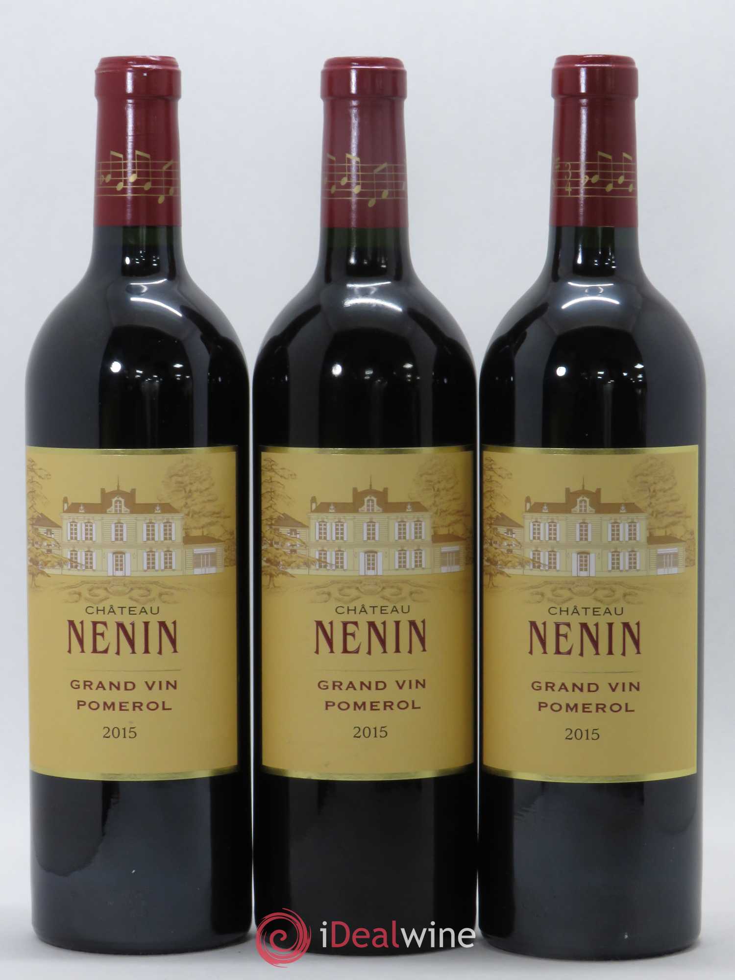 Château Nenin 2015 - Lot de 3 bouteilles - 0