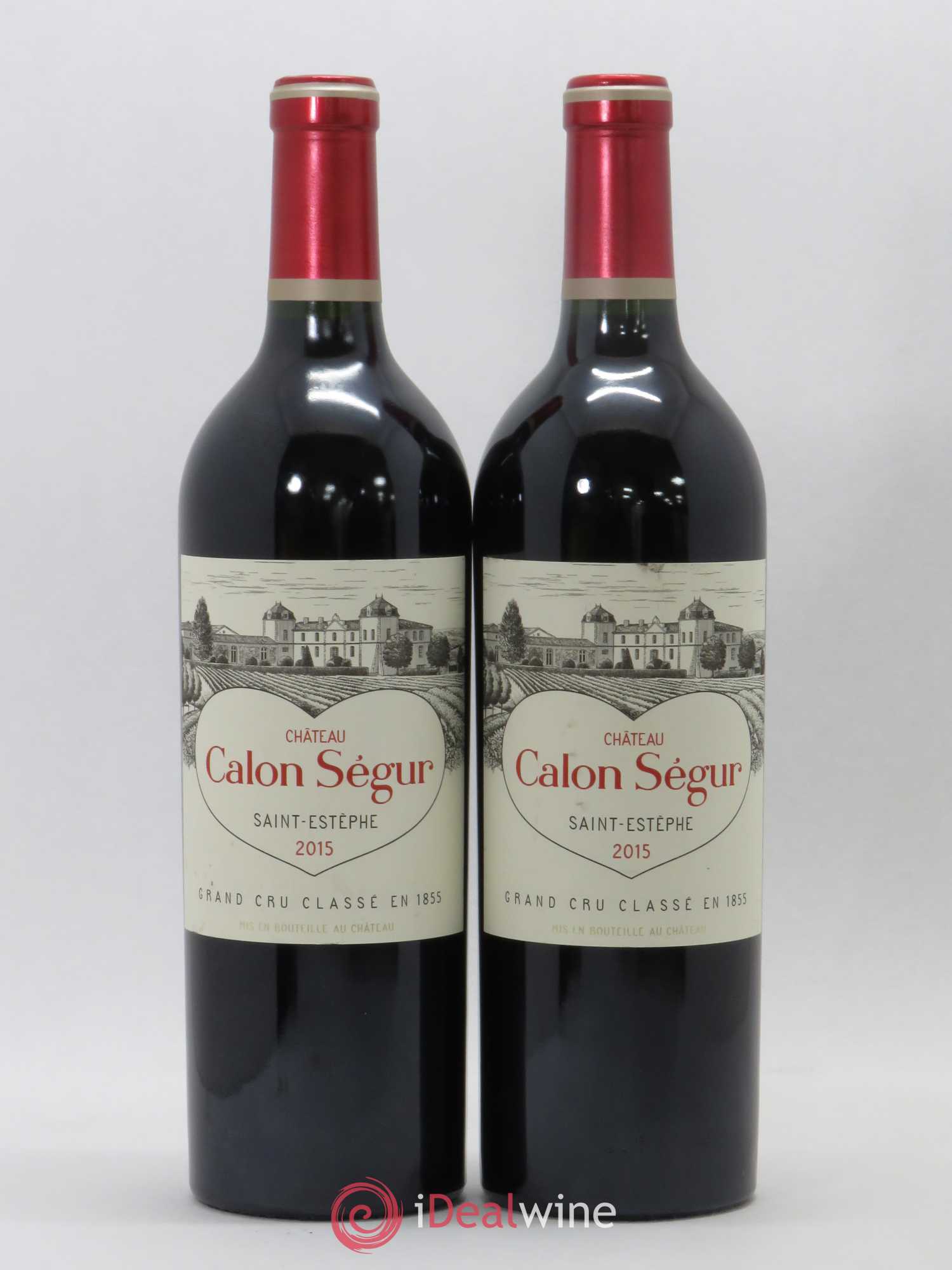 Château Calon Ségur 3ème Grand Cru Classé 2015 - Lot de 2 bouteilles - 0