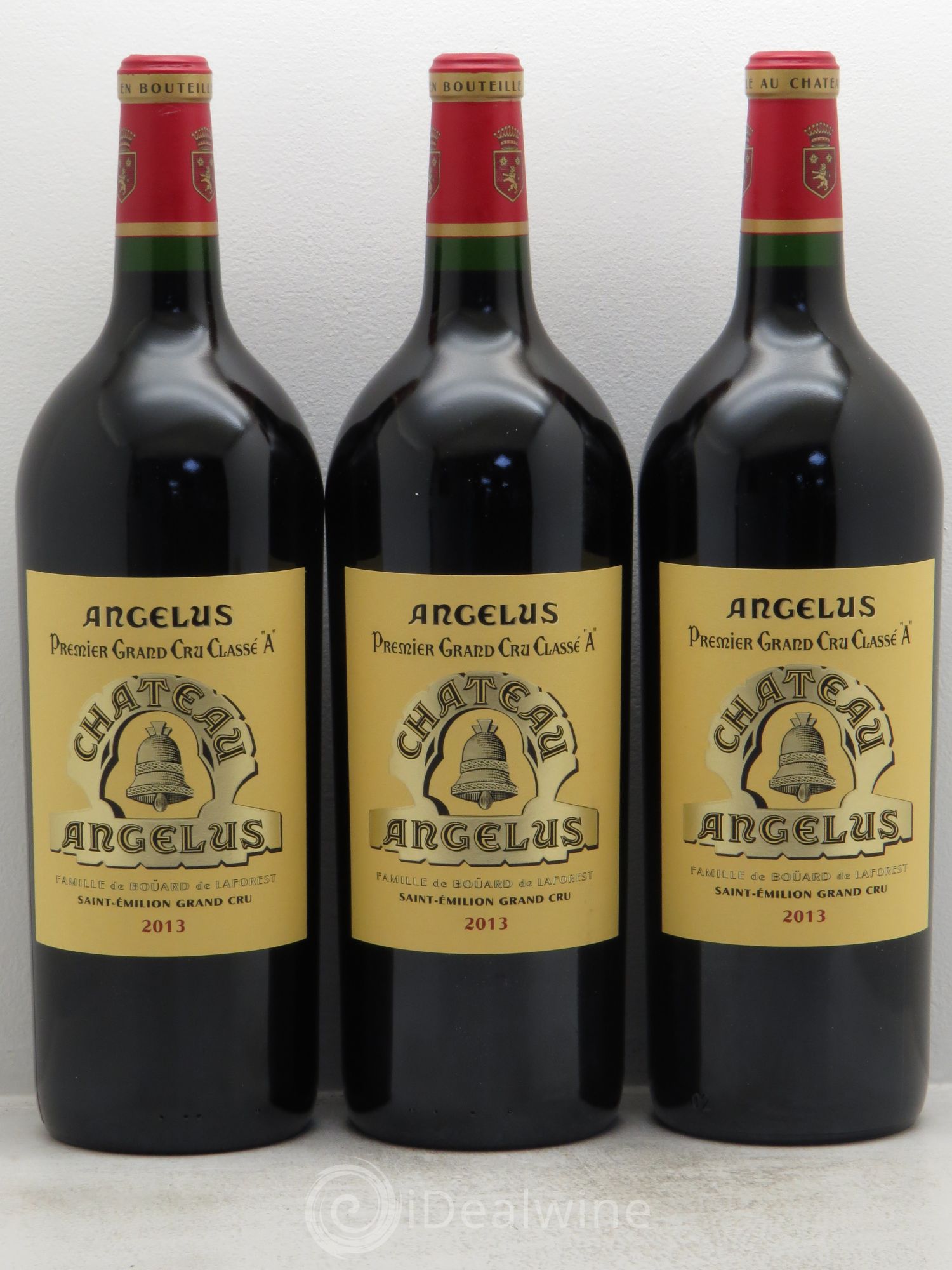Château Angélus 1er Grand Cru Classé A 2013 - Lot de 3 magnums - 0