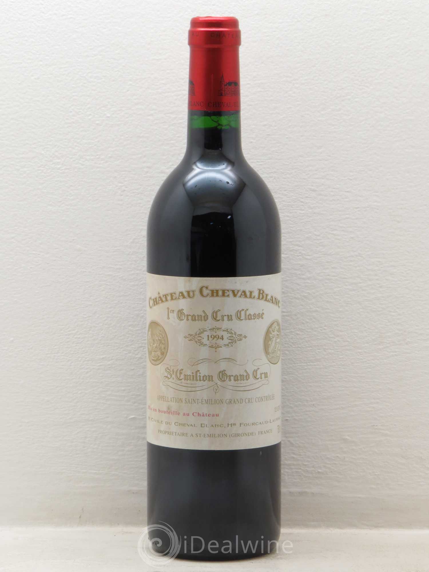 Château Cheval Blanc 1er Grand Cru Classé A 1994 - Lot de 1 bouteille - 0