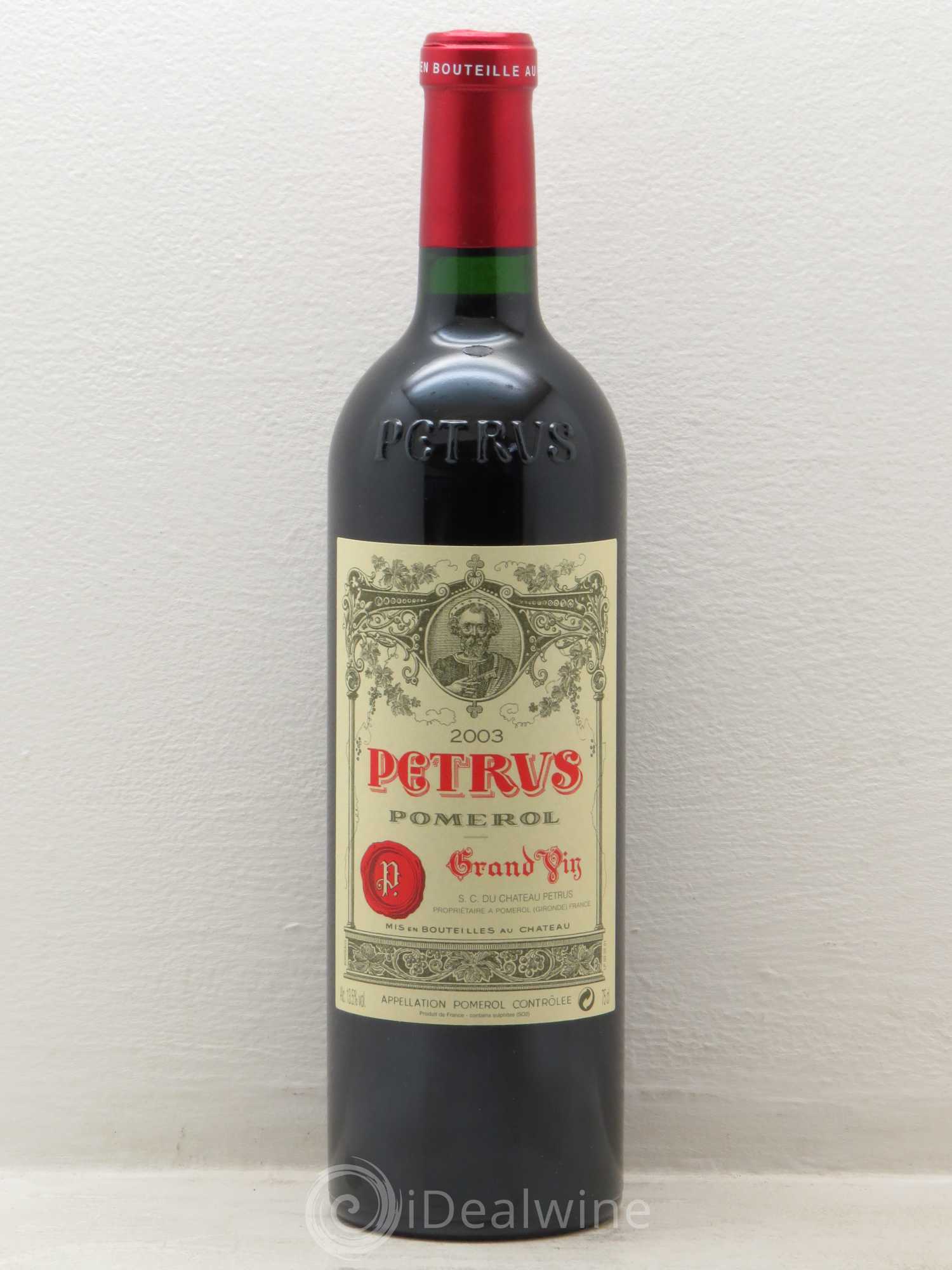 Petrus 2003 - Lot de 1 bouteille - 0