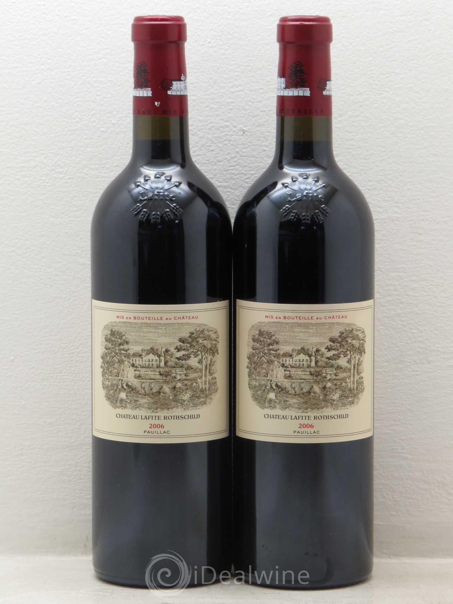 Château Lafite Rothschild 1er Grand Cru Classé 2006 - Lot de 2 bouteilles - 0