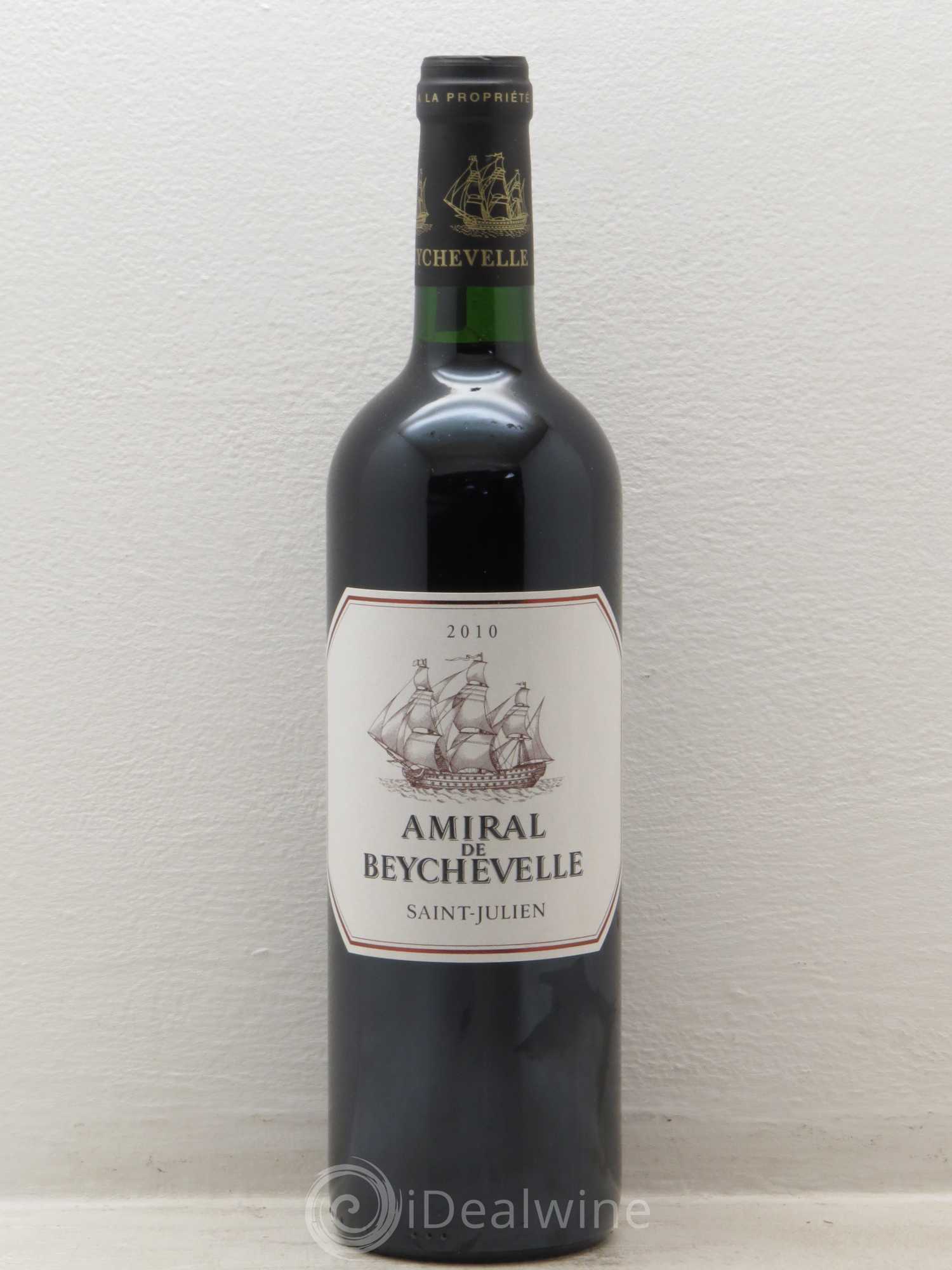 Amiral de Beychevelle Second Vin 2010 - Lot de 6 bouteilles - 0