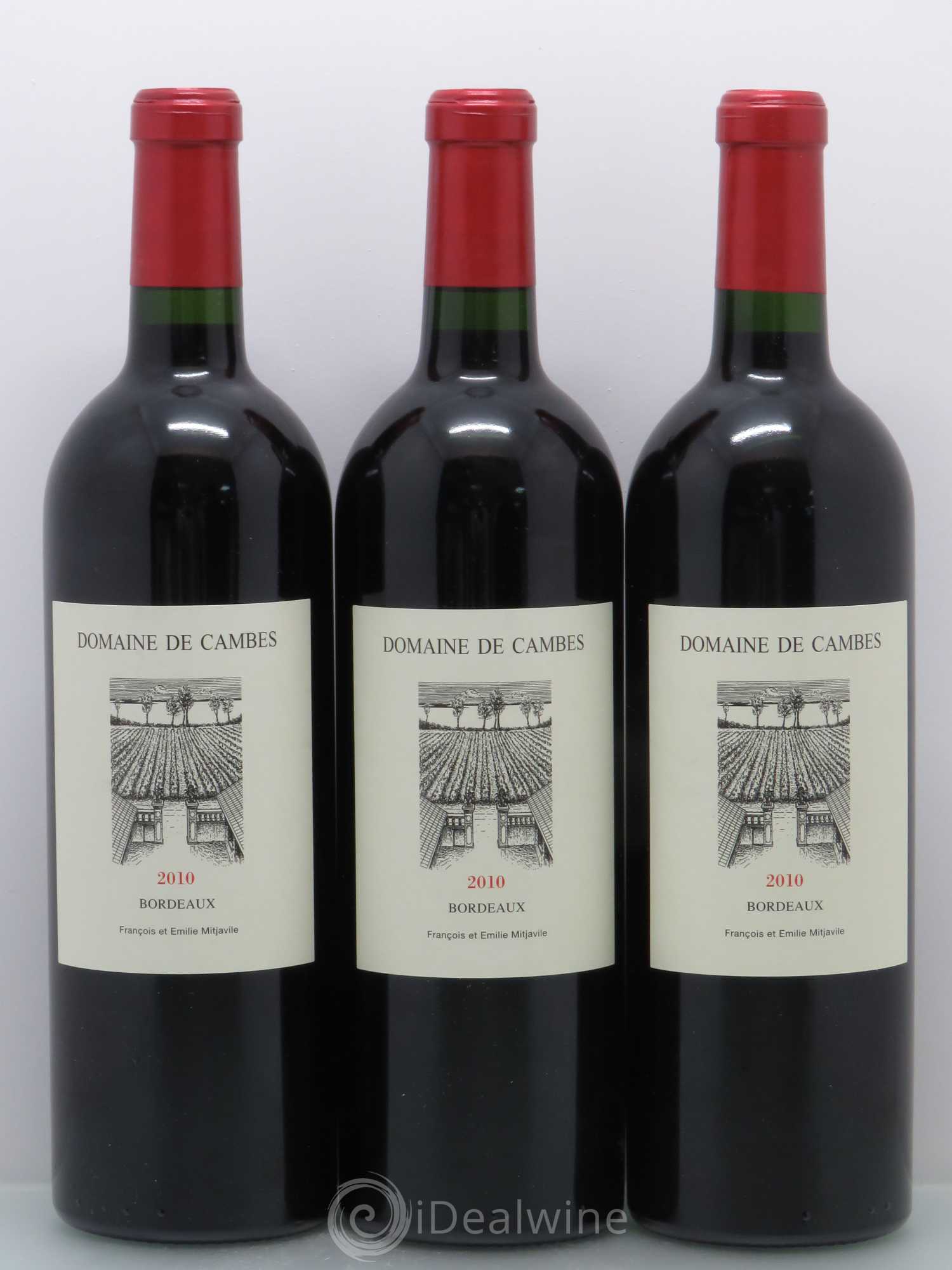 Domaine de Cambes 2010 - Lot de 3 bouteilles - 0