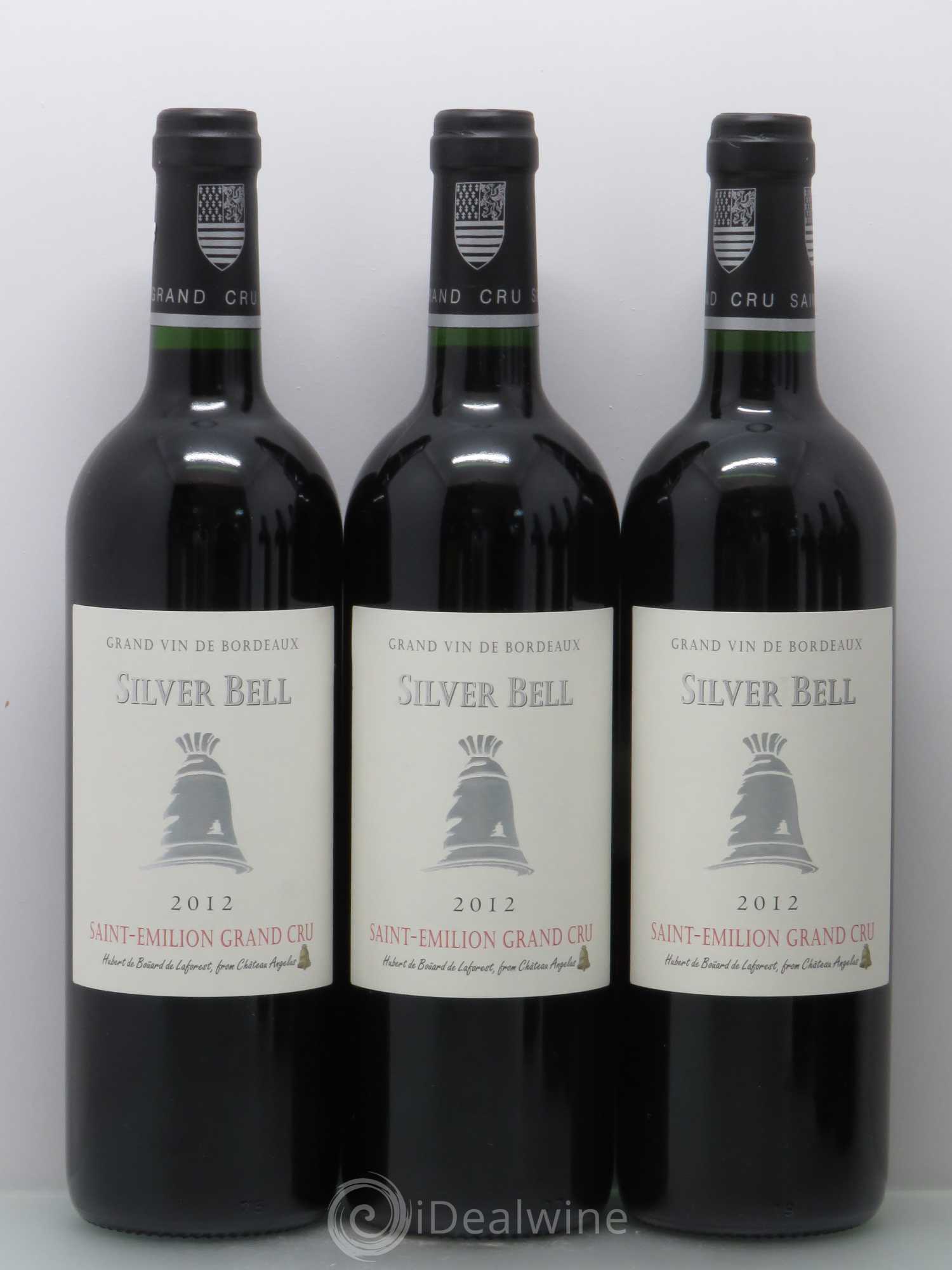 Saint-Émilion Silver Bell Château Roc de Boisseaux - Saint Emilion Grand Cru 2012 - Posten von 6 Flaschen - 1