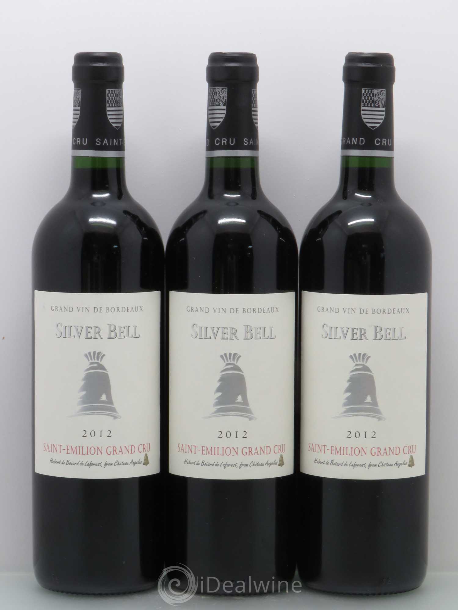 Saint-Émilion Silver Bell Château Roc de Boisseaux - Saint Emilion Grand Cru 2012 - Posten von 6 Flaschen - 2