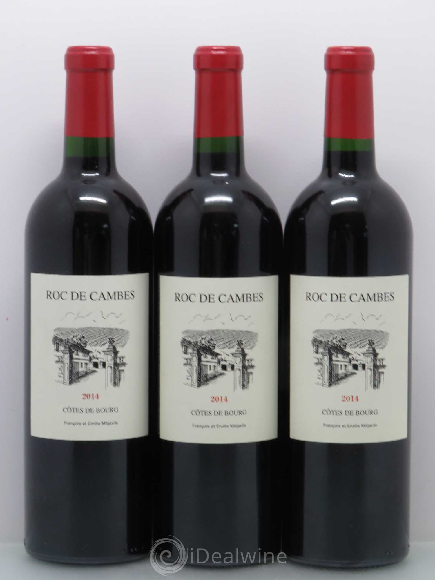 Roc de Cambes 2014 - Lot of 3 bottles - 0