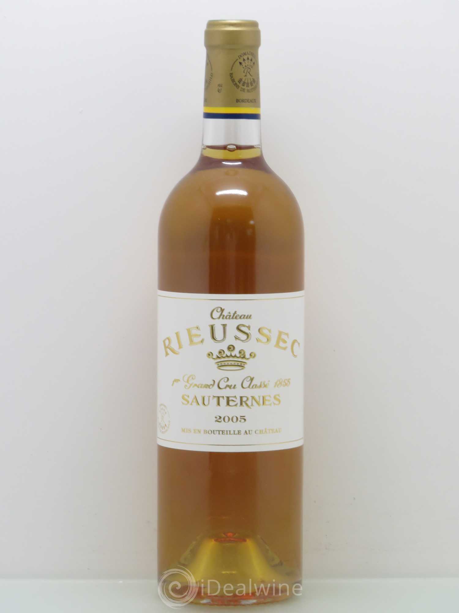 Château Rieussec 1er Grand Cru Classé 2005 - Posten von 1 Flasche - 0