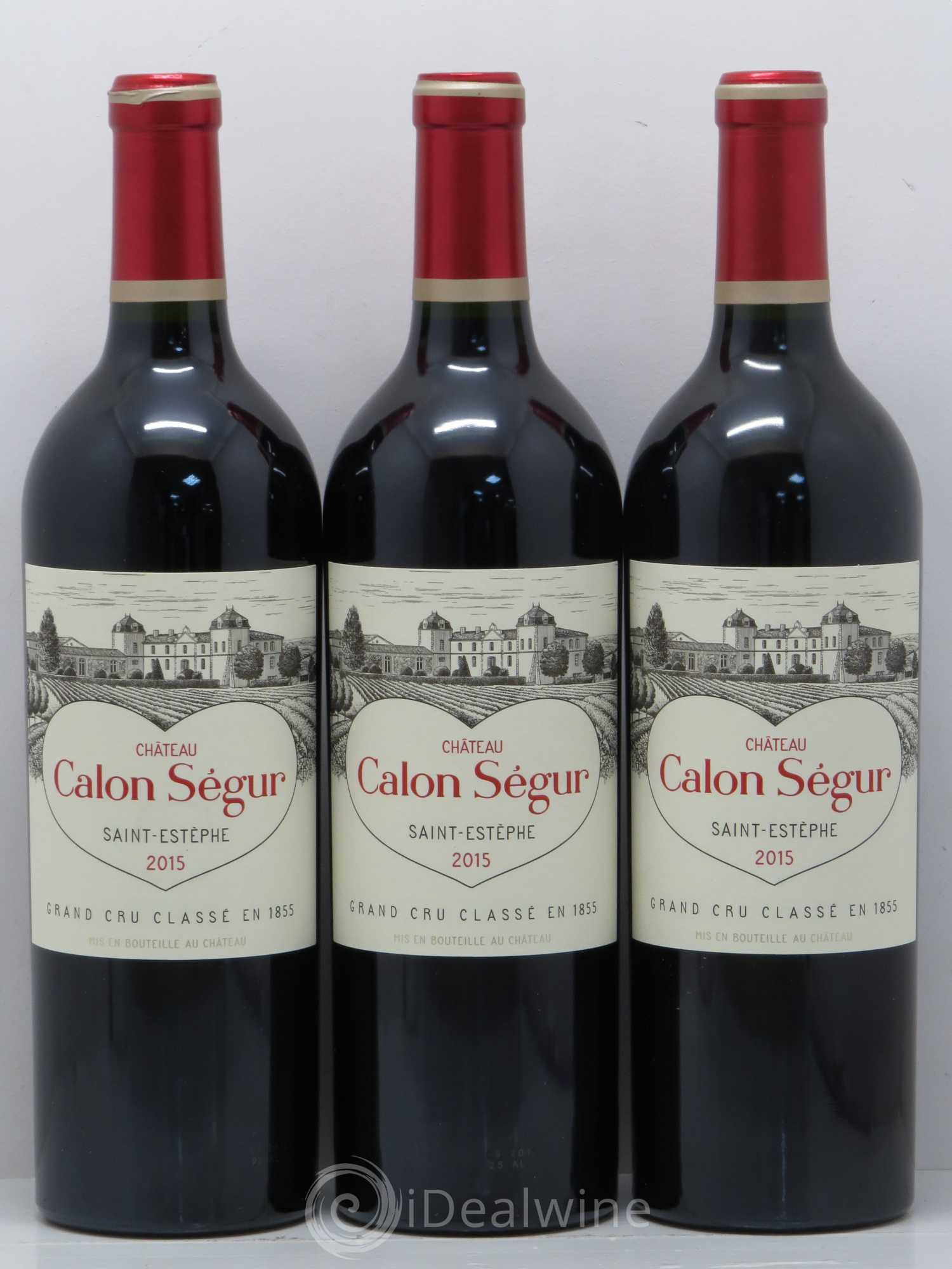 Château Calon Ségur 3ème Grand Cru Classé 2015 - Lot de 6 bouteilles - 2