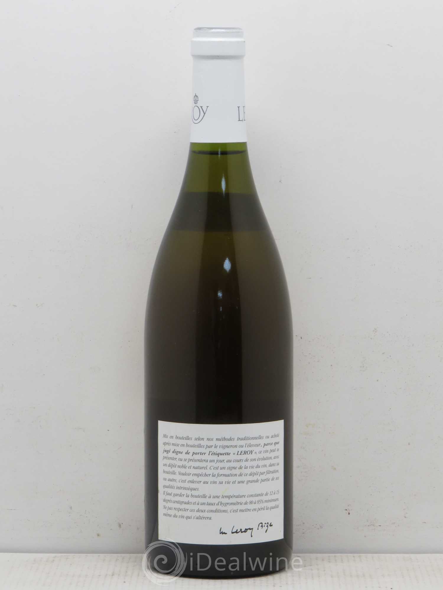 Meursault 1er Cru Genevrières Leroy SA 1999 - Posten von 1 Flasche - 1