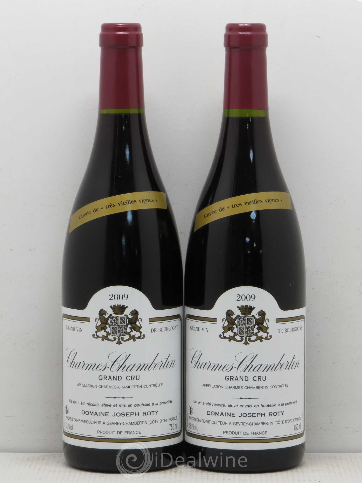 Charmes-Chambertin Grand Cru Très vieilles vignes Joseph Roty (Domaine) 2009 - Lot de 2 bouteilles - 0