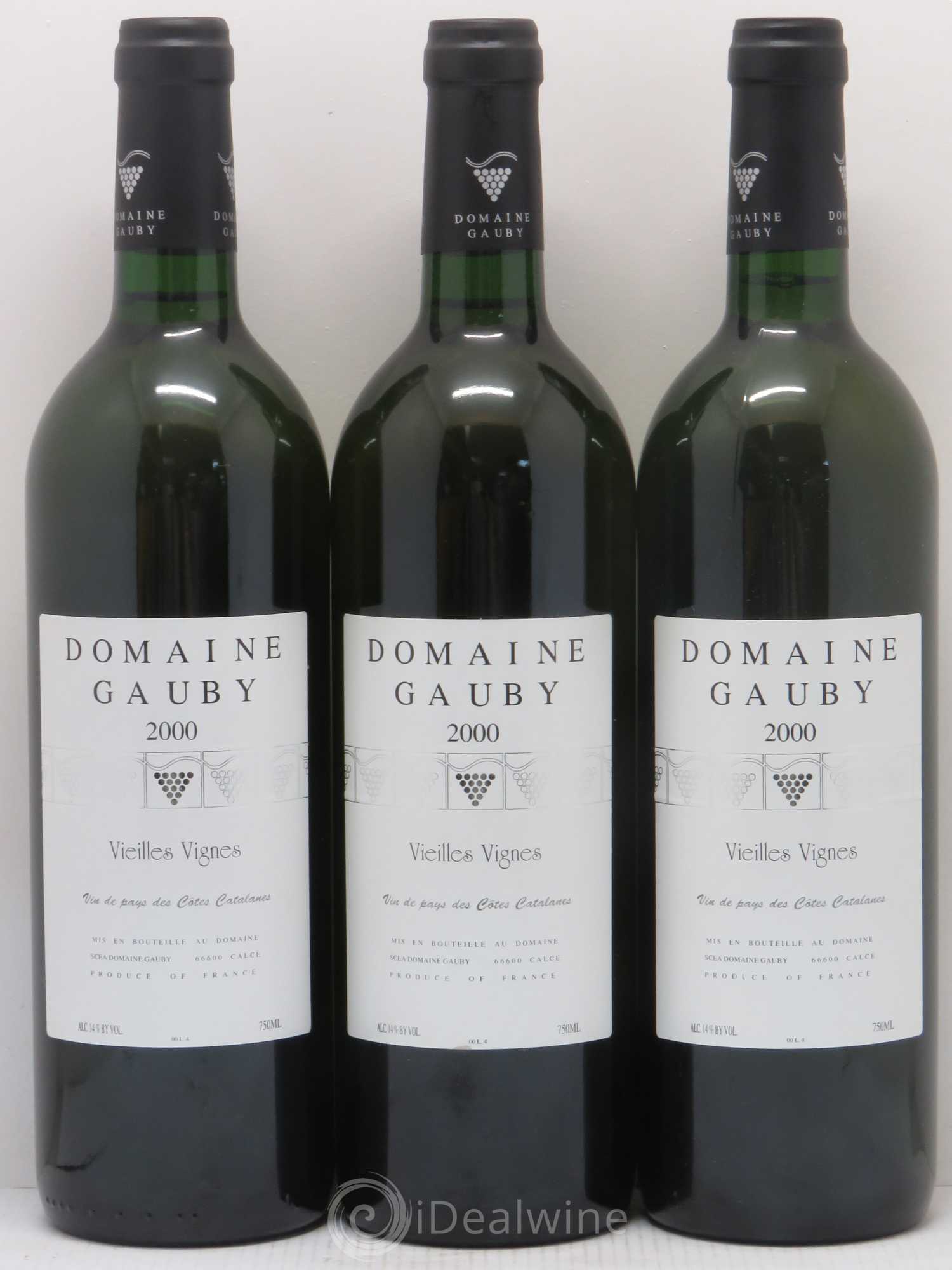 Chablis Grand Cru Bougros Domaine Verget 2001 - Posten von 3 Flaschen - 2