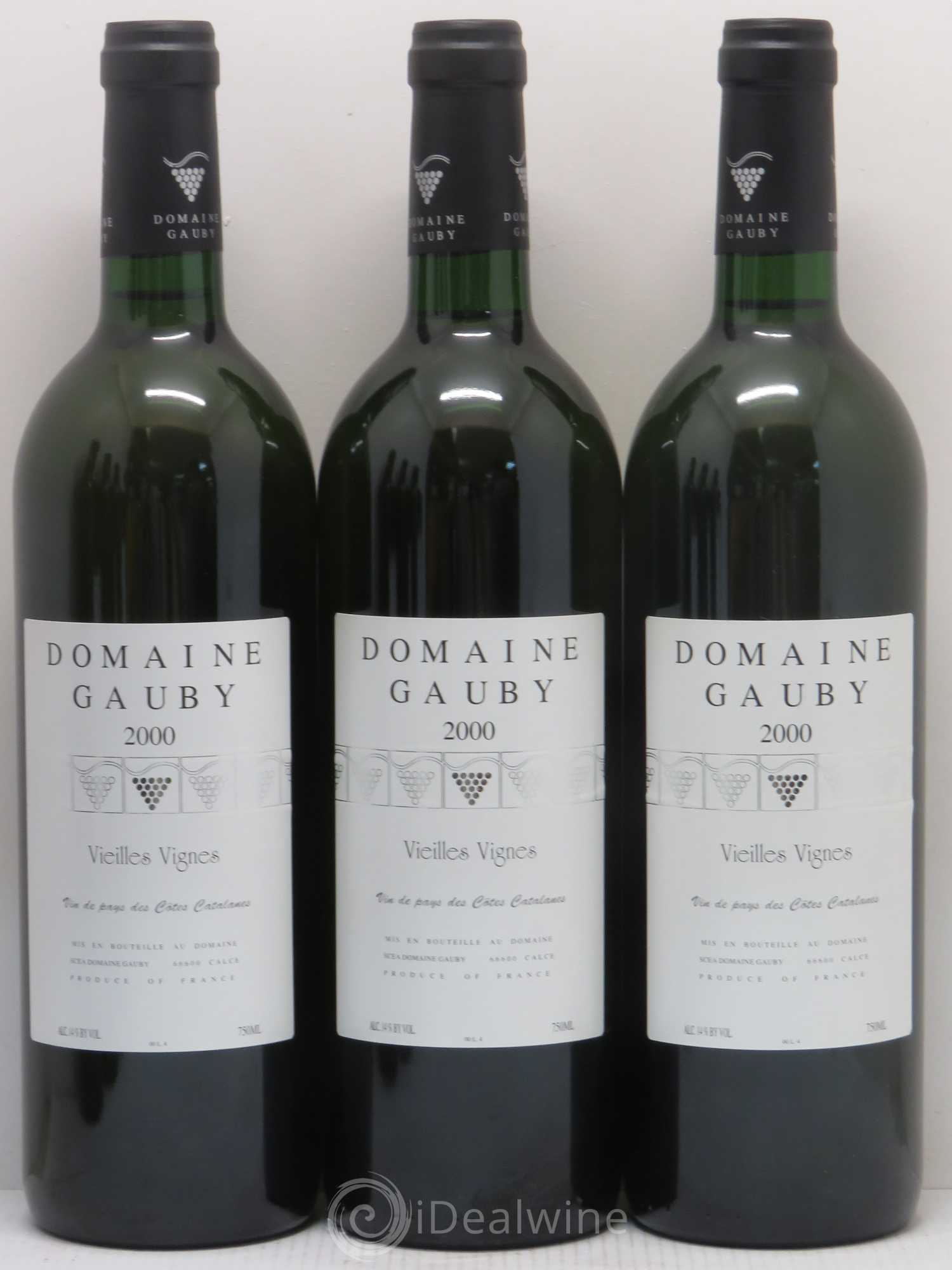 Chablis Grand Cru Bougros Domaine Verget 2001 - Posten von 3 Flaschen - 1
