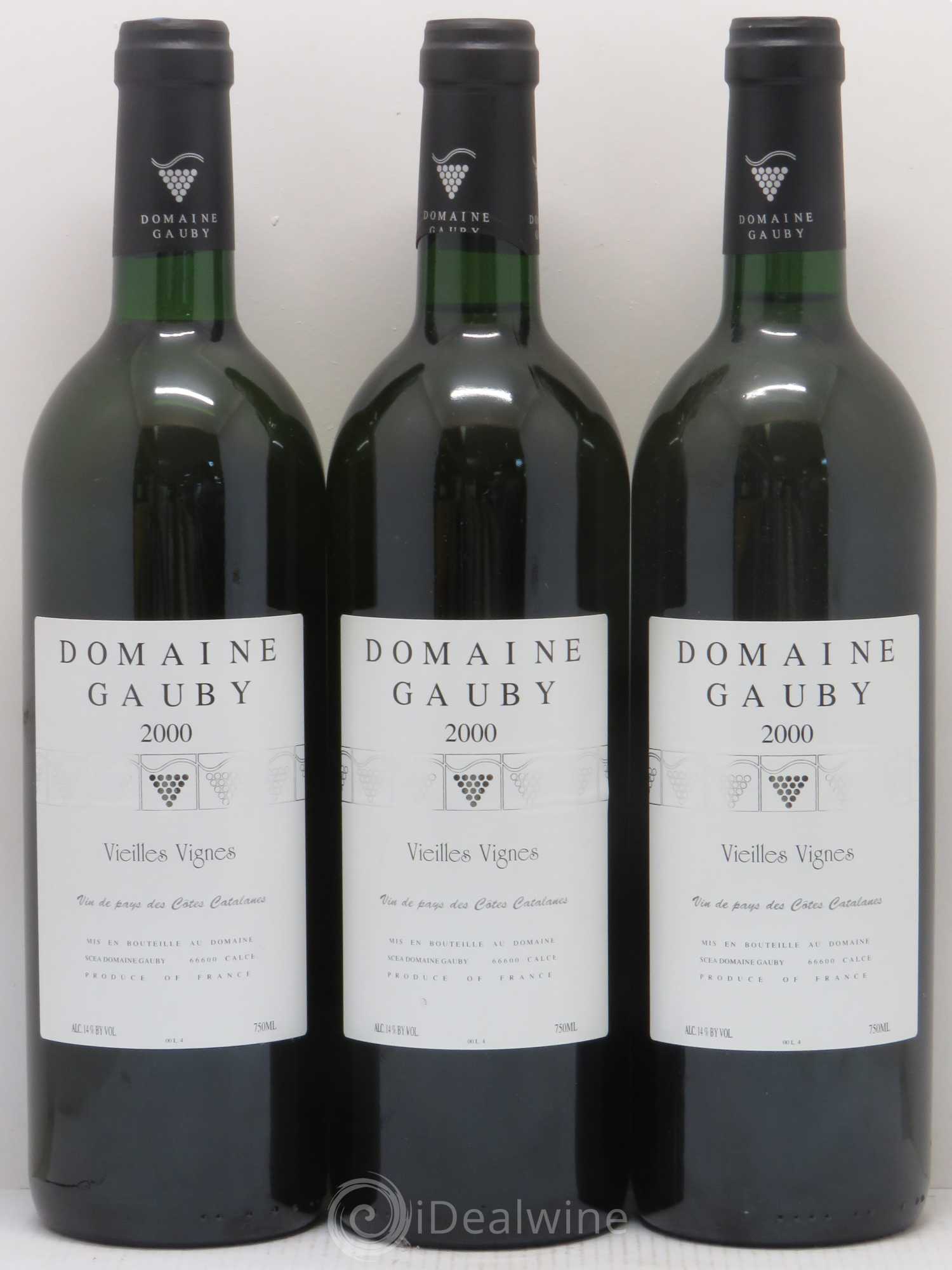 Chablis Grand Cru Bougros Domaine Verget 2001 - Posten von 3 Flaschen - 2
