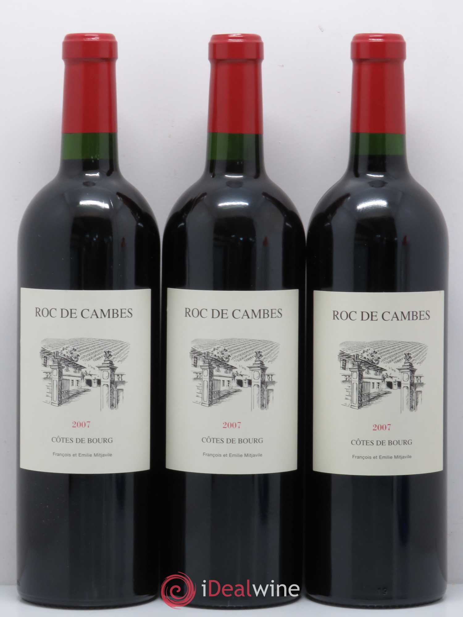 Roc de Cambes 2007 - Posten von 6 Flaschen - 1