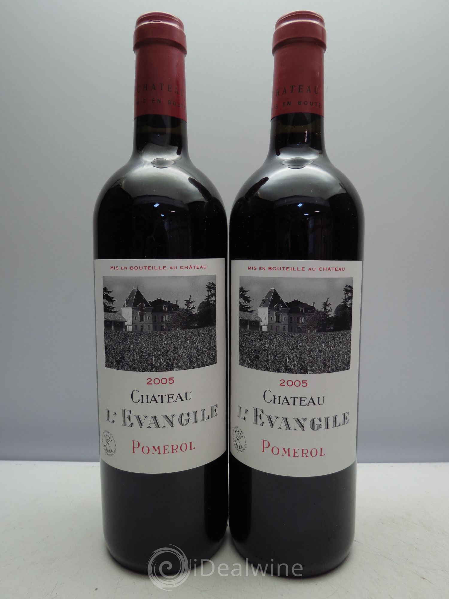Château l' Évangile 2005 - Lot de 2 bouteilles - 0